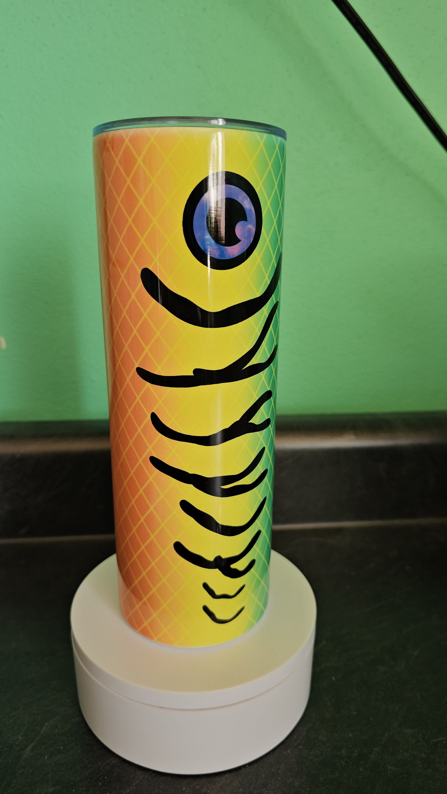 Fire Tiger Fishing Bait Tumbler | Cup