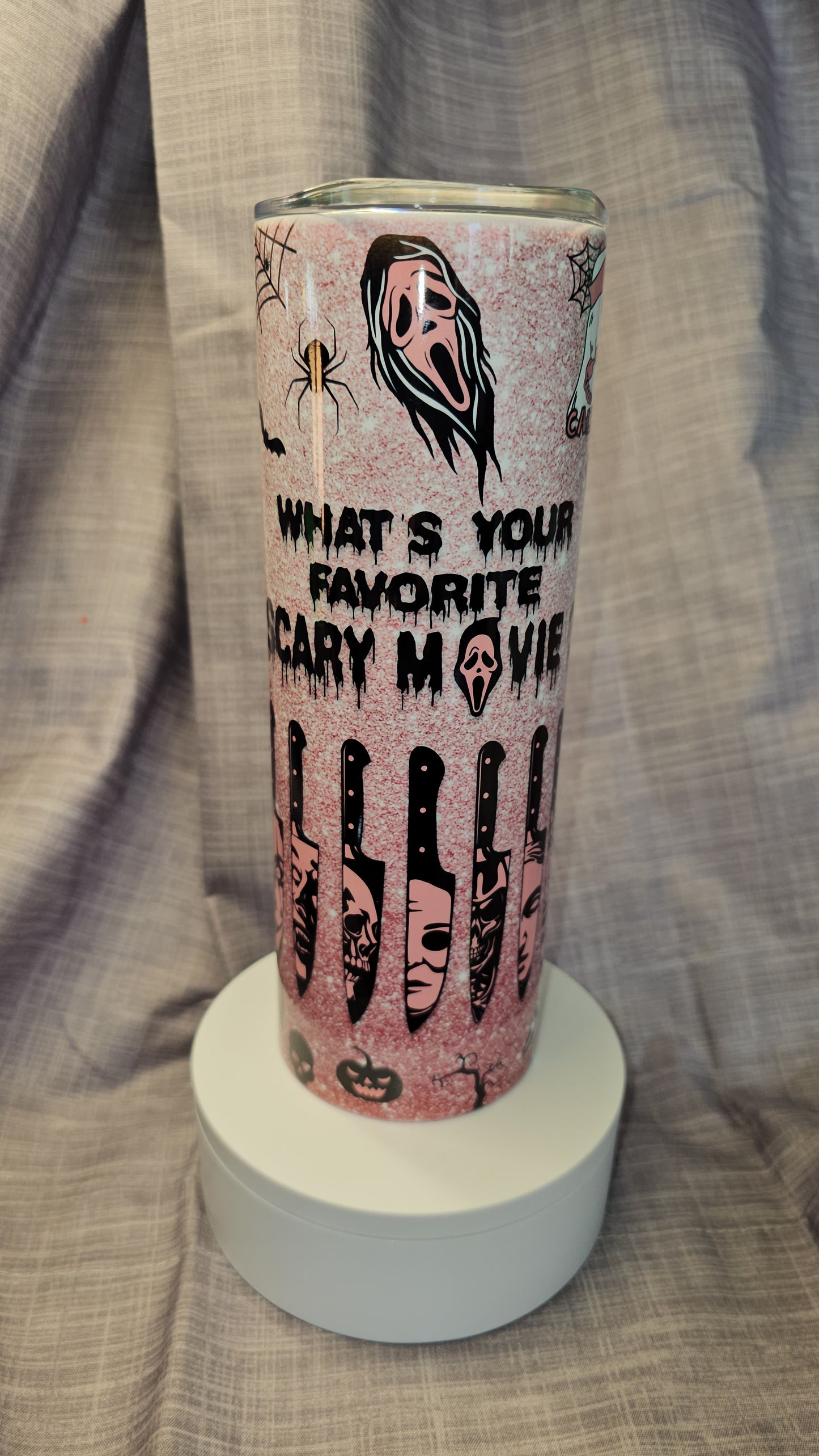 Scream Customizable Insulated Travel Tumbler