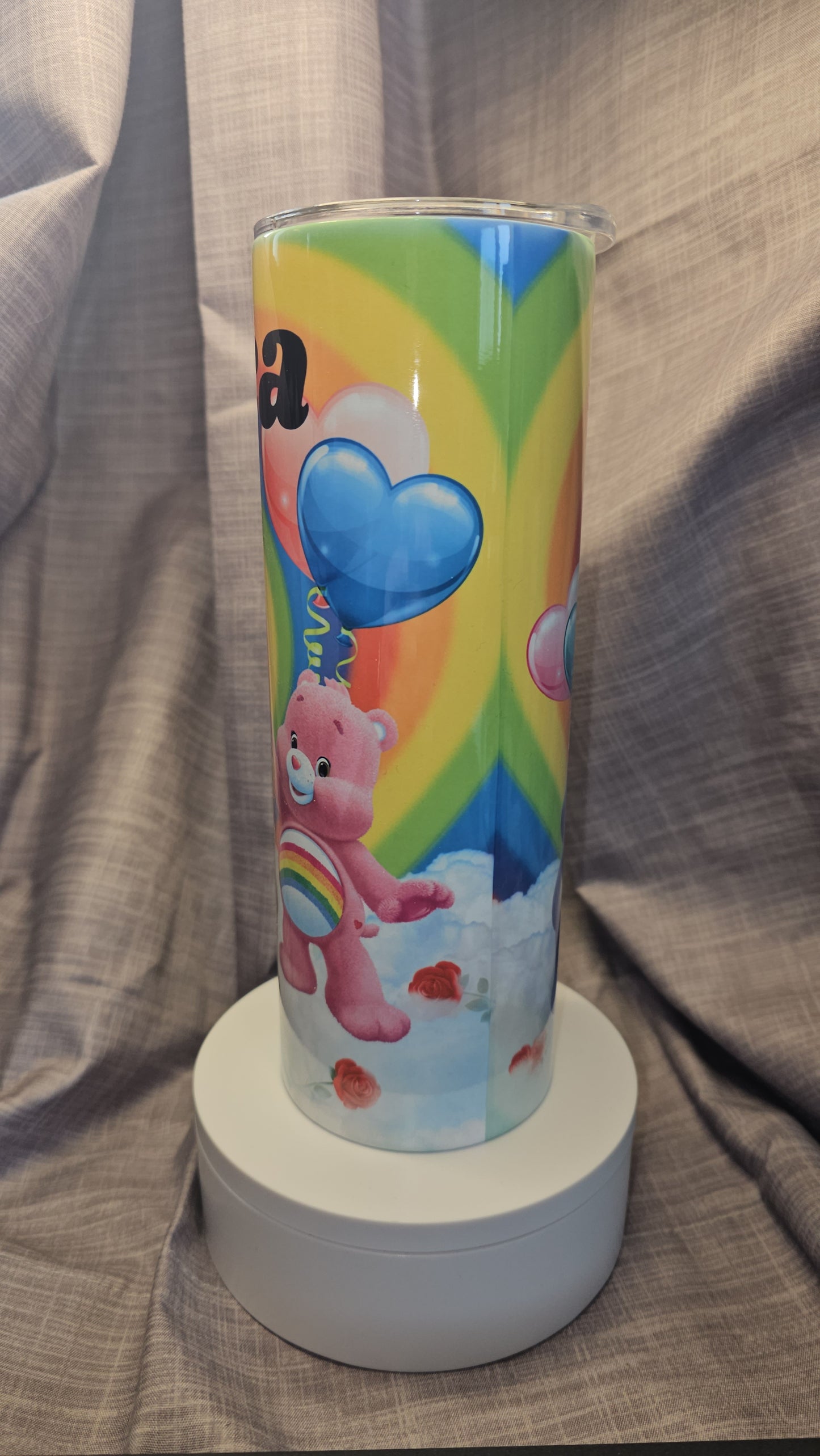 Custom Carebears Insulated Travel Mug | Tumbler | Cup