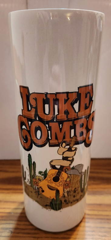 Insulated Country Music Tumbler with Luke Combs