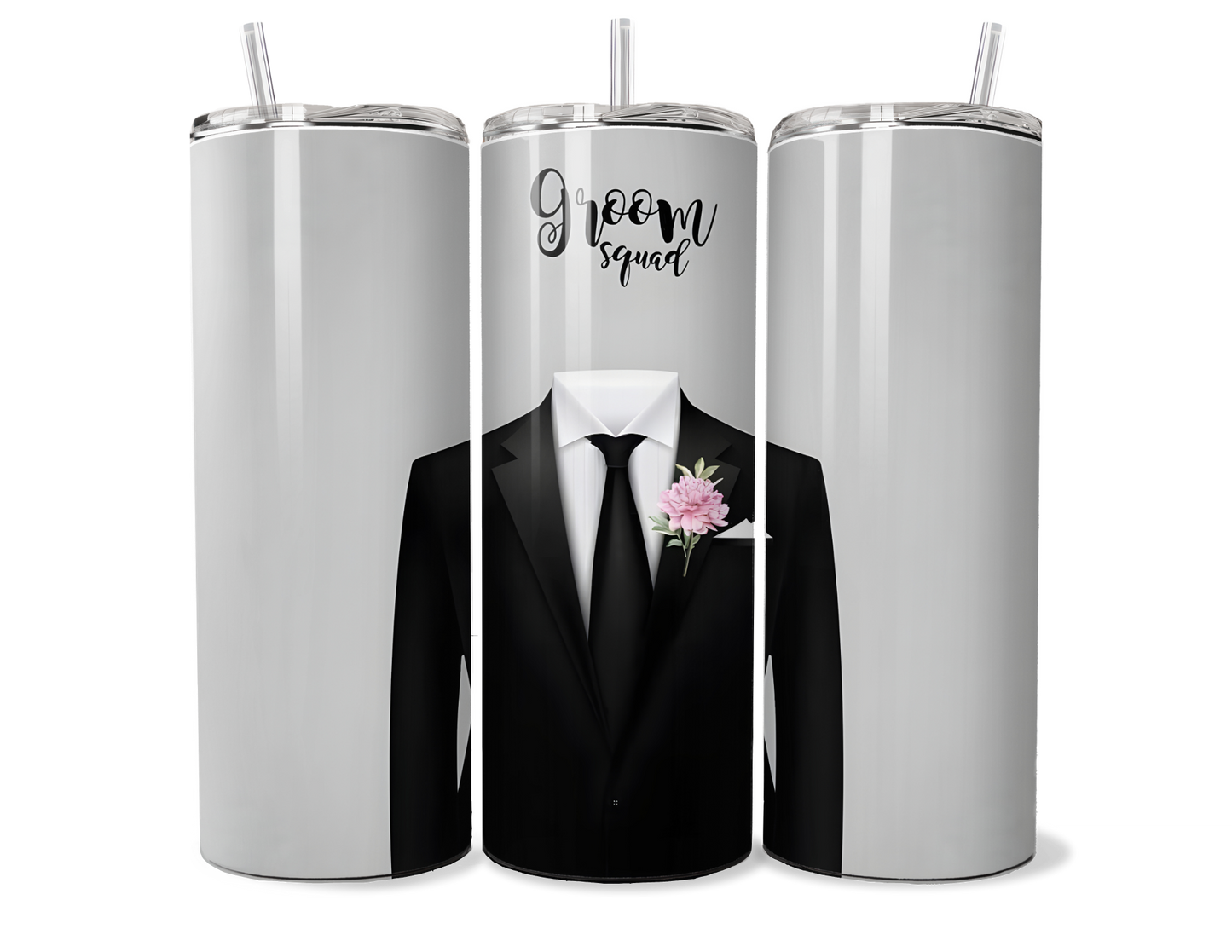 Groom Squad Stainless Steel Insulated Tumbler