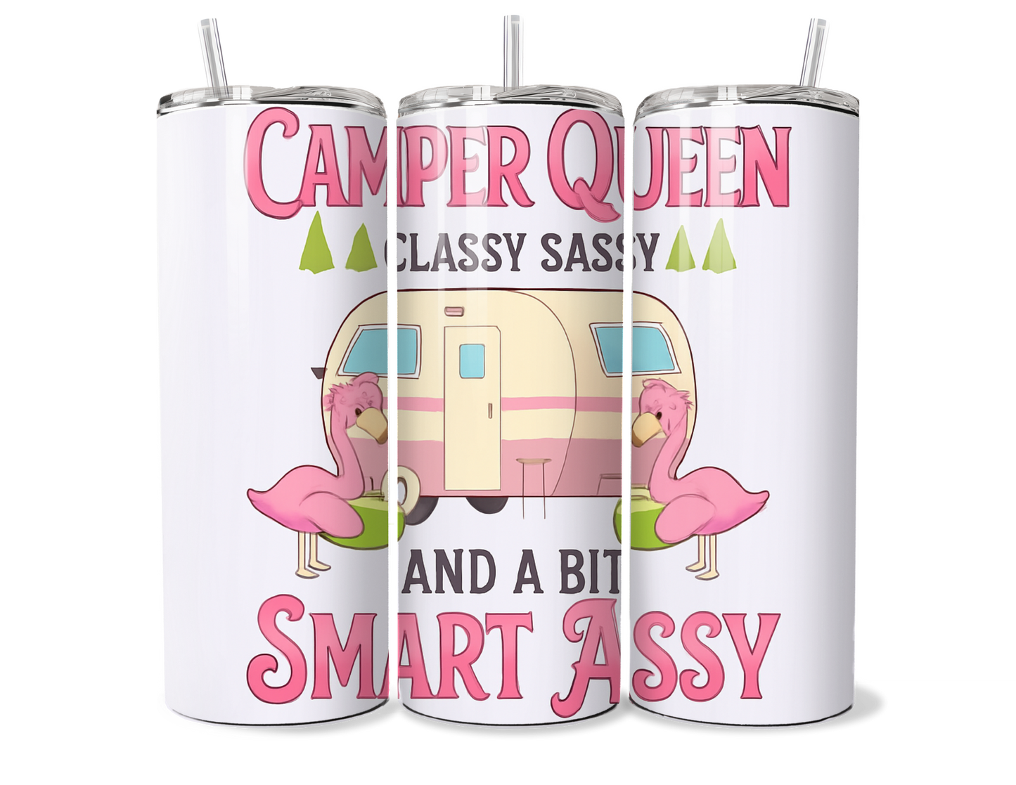 Camper Queen Insulated Tumbler