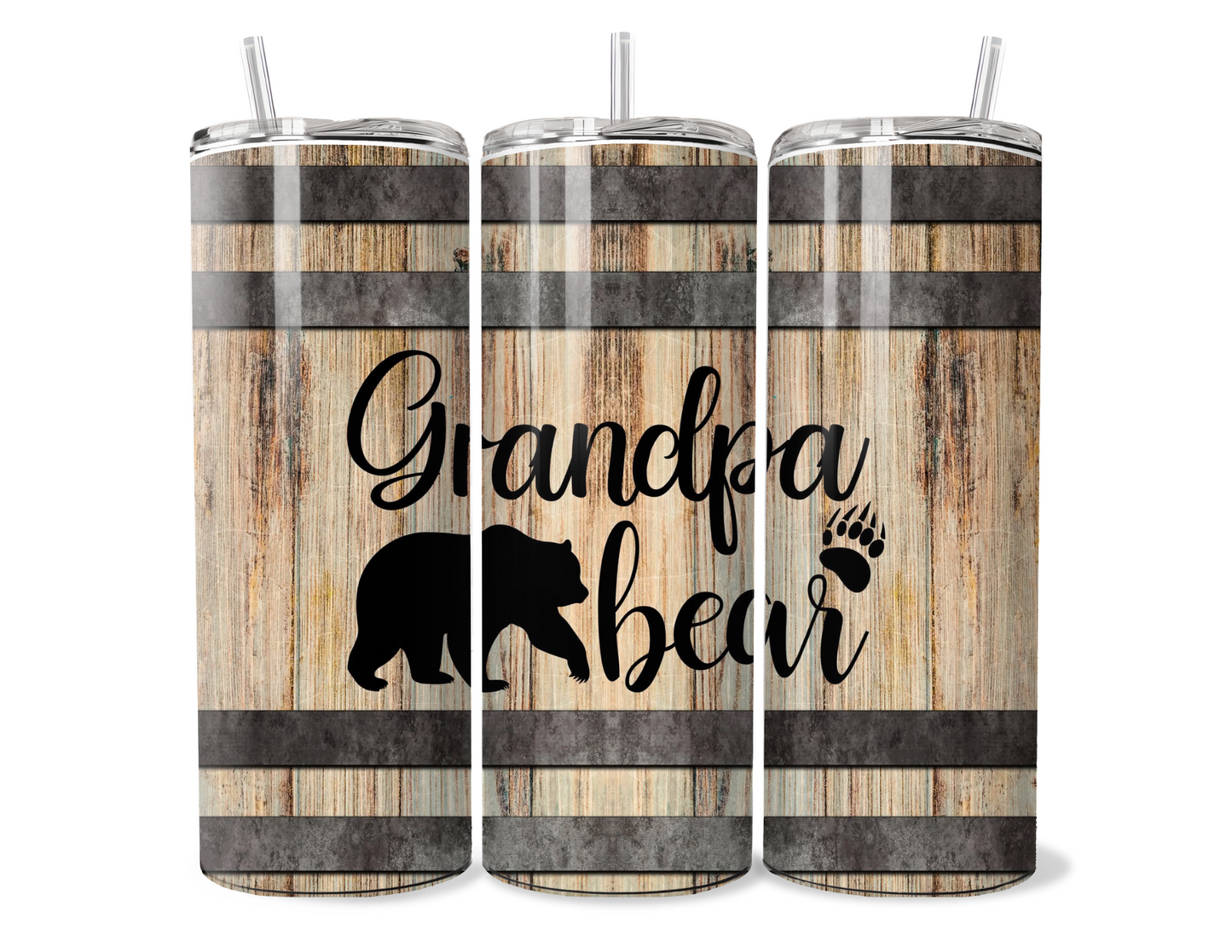 Papa Bear Insulated Travel Tumbler