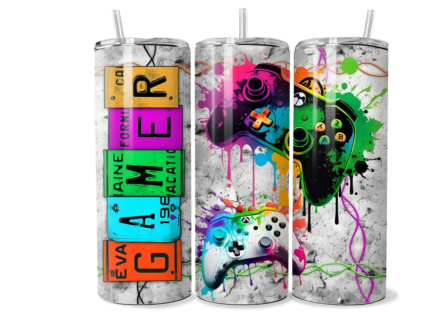 Gamer Life Insulated Tumbler - 20oz/30oz Gaming Travel Mug