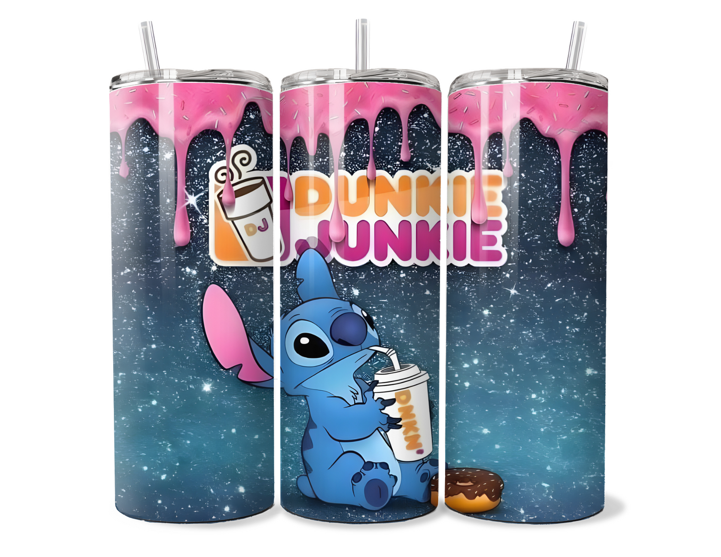 Dunkie Junkie Stitch Insulated Tumbler