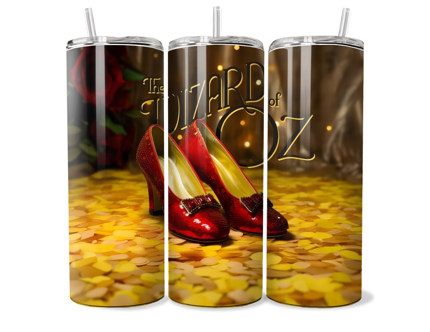 Wizard of Oz Ruby Slipper Tumbler – Insulated Stainless Steel Gift Cup