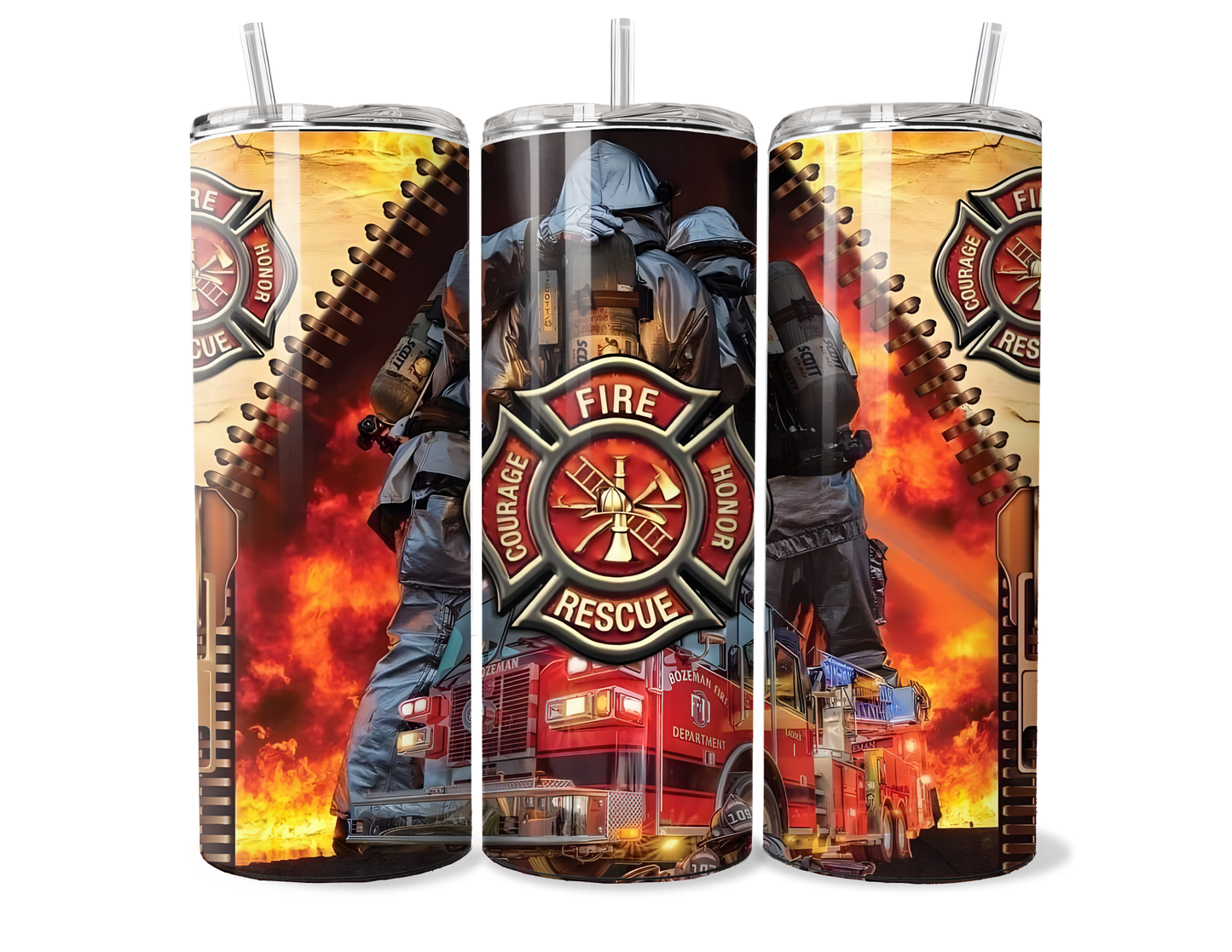 Fire & Rescue Heritage Edition - Firefighter Vacuum Insulated Tumbler