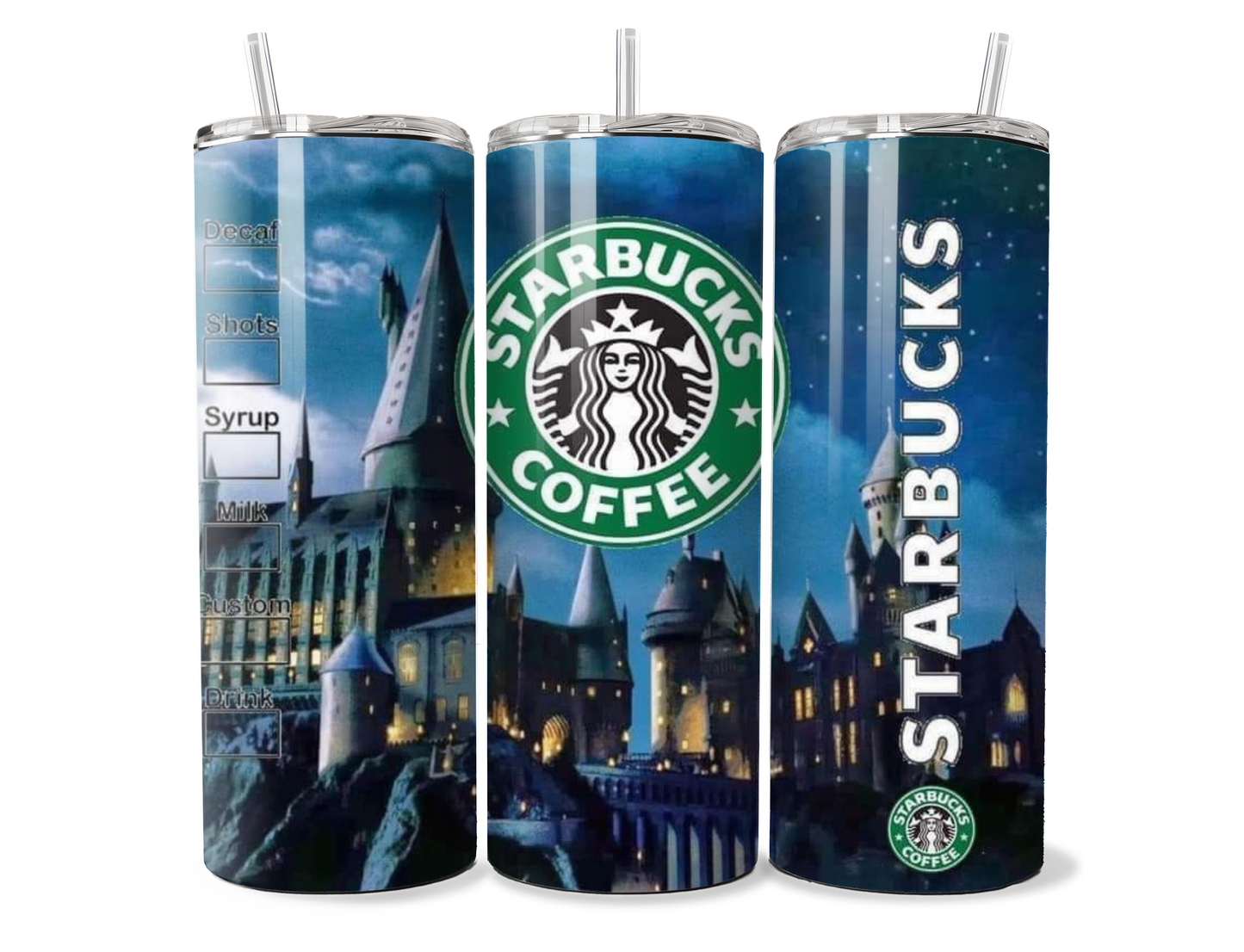 Harry Potter Castle Starbucks Insulated Tumbler