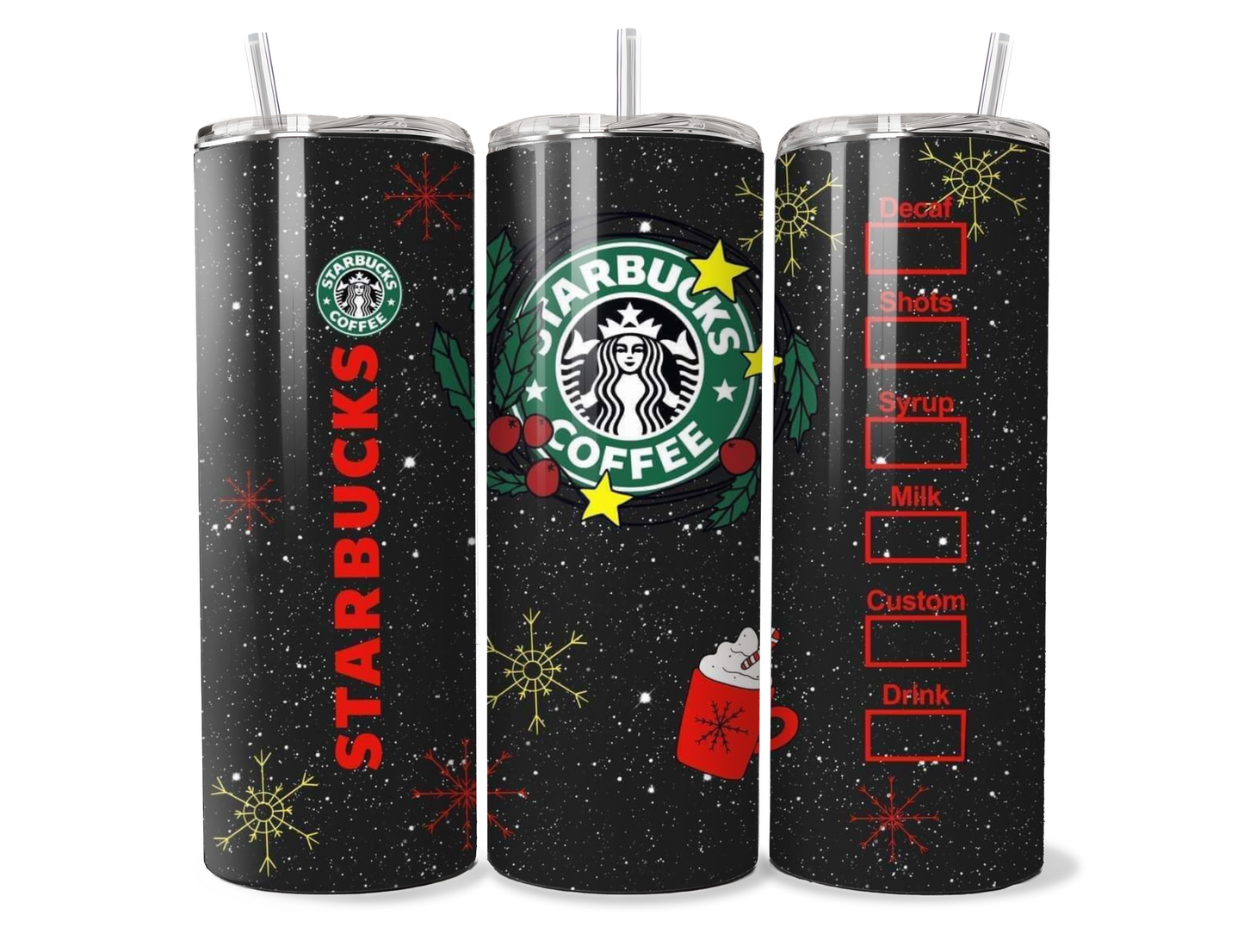 Christmas Starbucks Insulated Tumbler