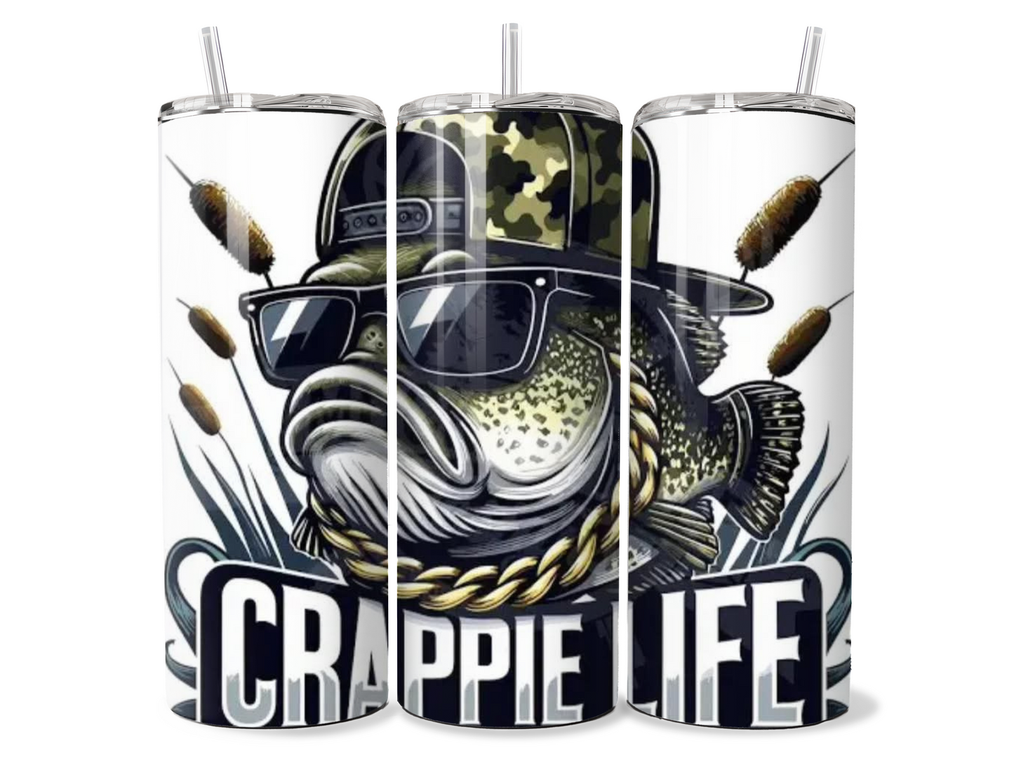 Crappie Life Fishing Tumbler | Cup