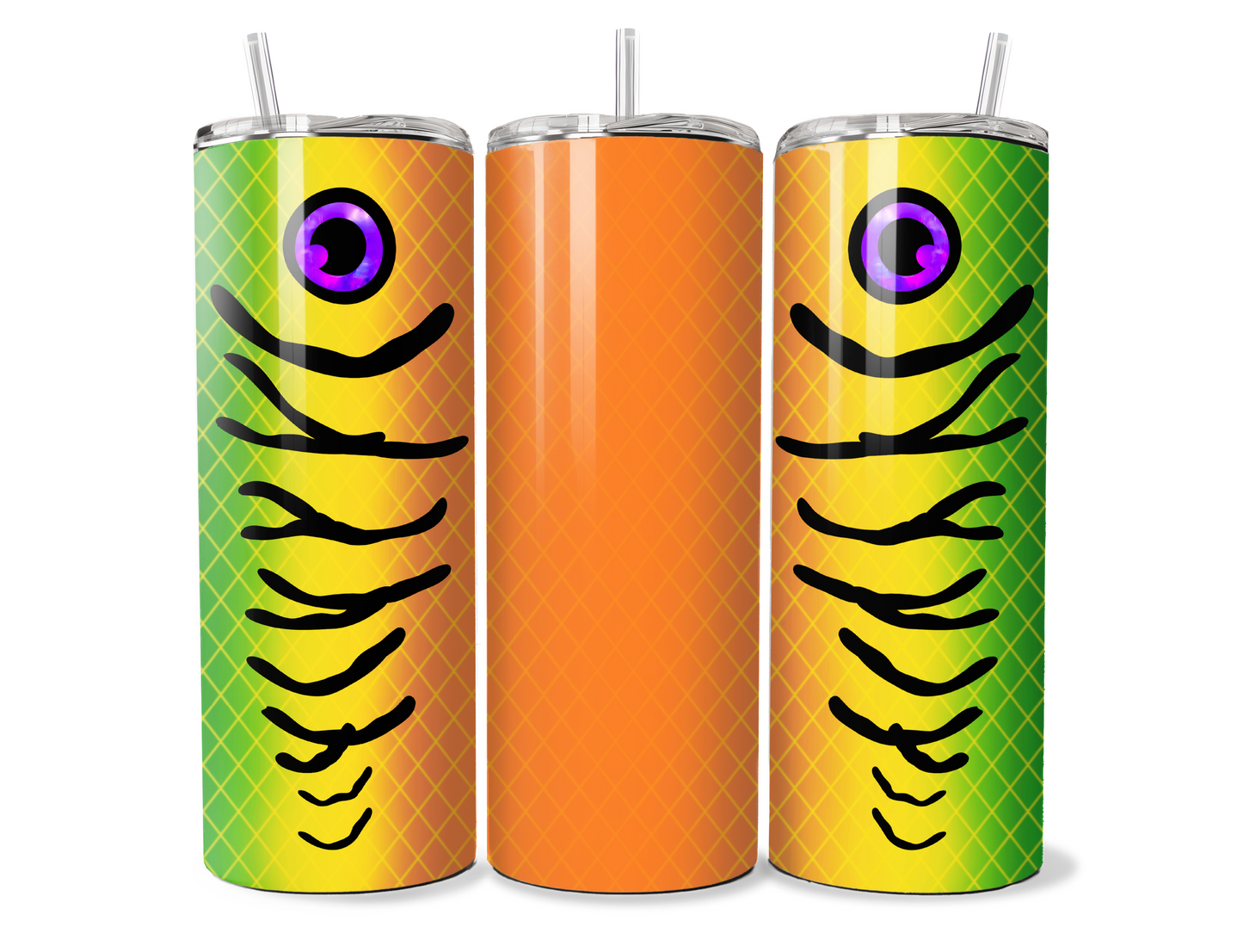 Fire Tiger Fishing Bait Tumbler | Cup