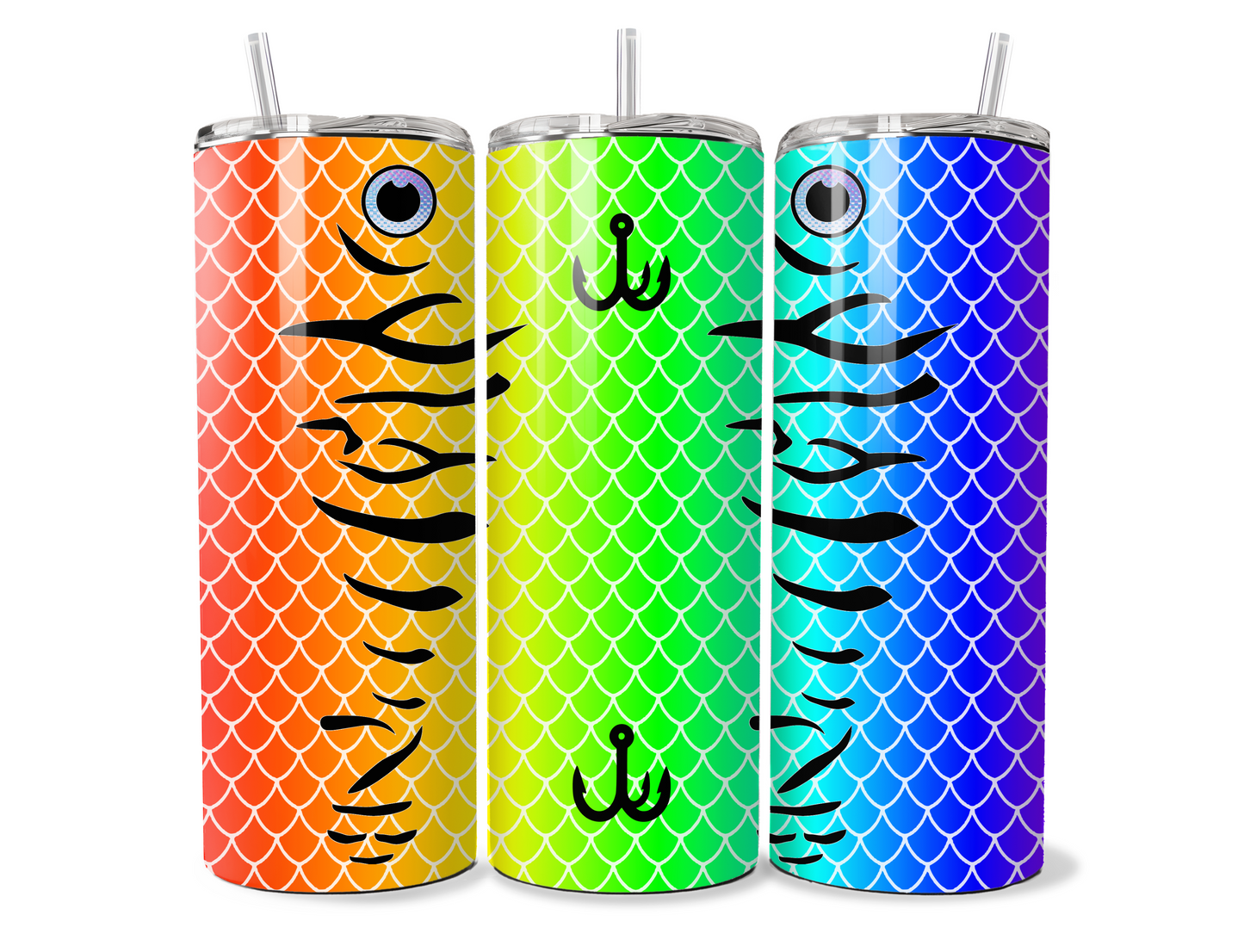 Fishing Bait Design Tumbler | Cup