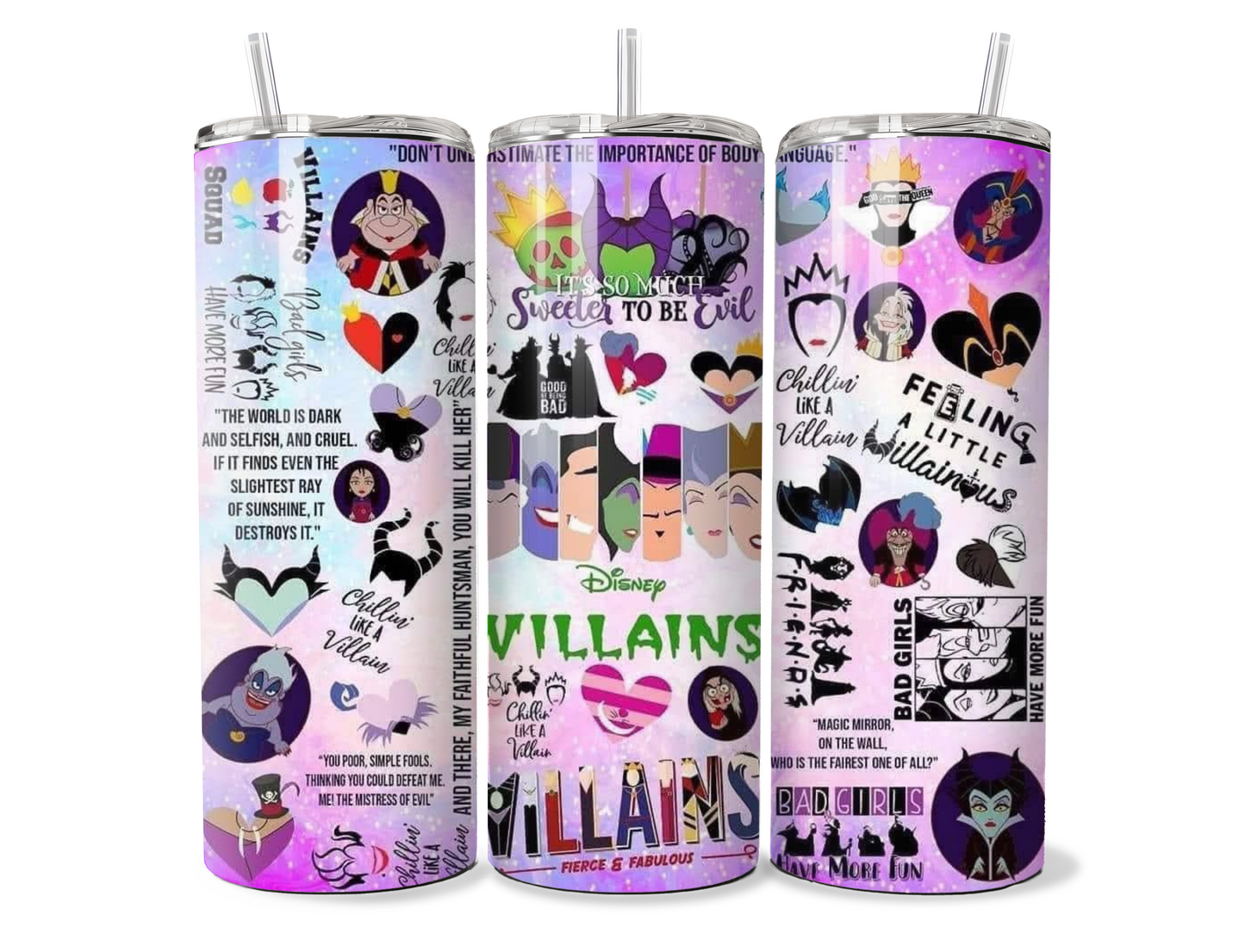 Villainess' of Disney Insulated Tumbler