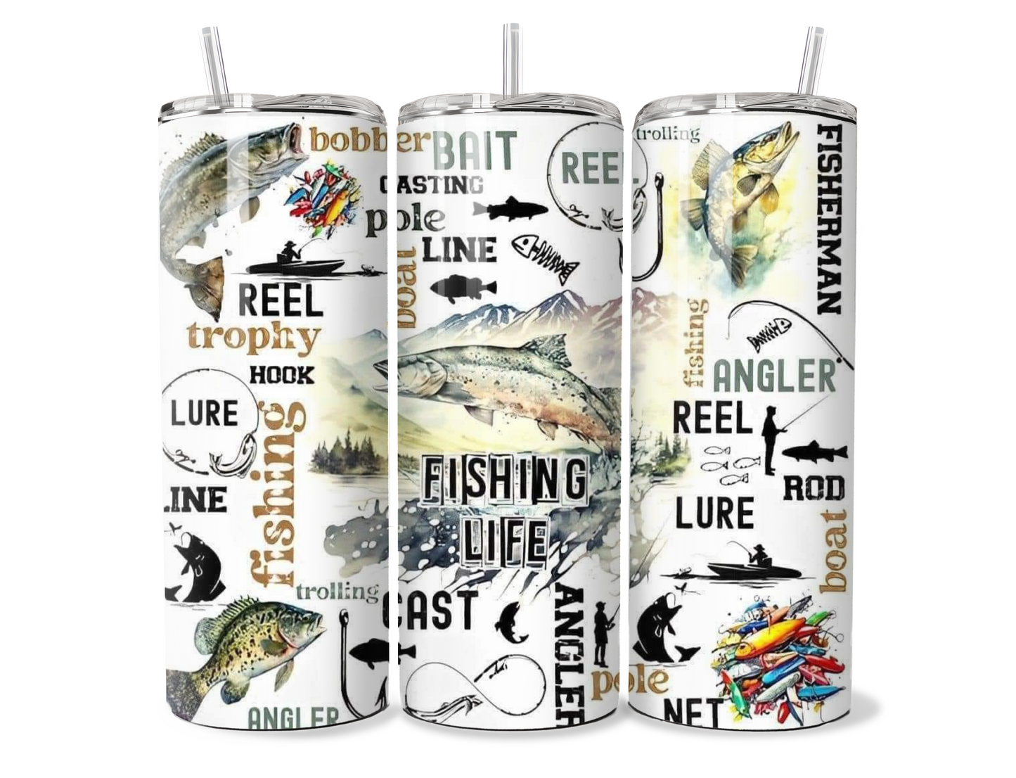 Angler Fishing Life Insulated Tumbler | Cup