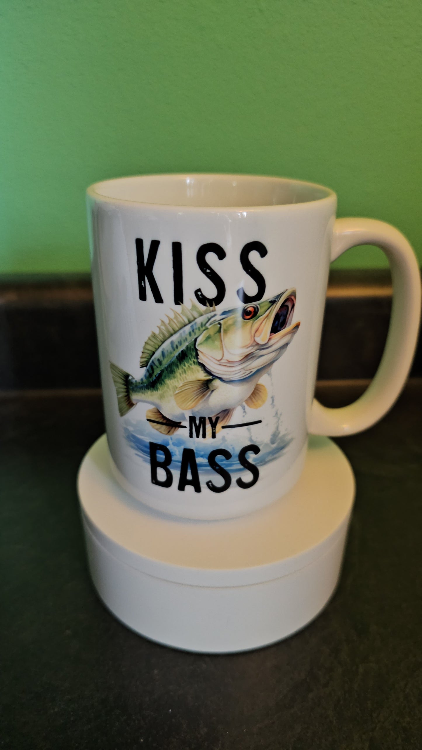 Kiss My Bass Insulated Coffee Mug | Cup