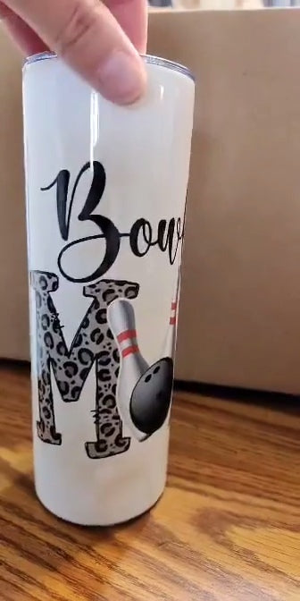 Bowling Mom Insulated Travel Mug
