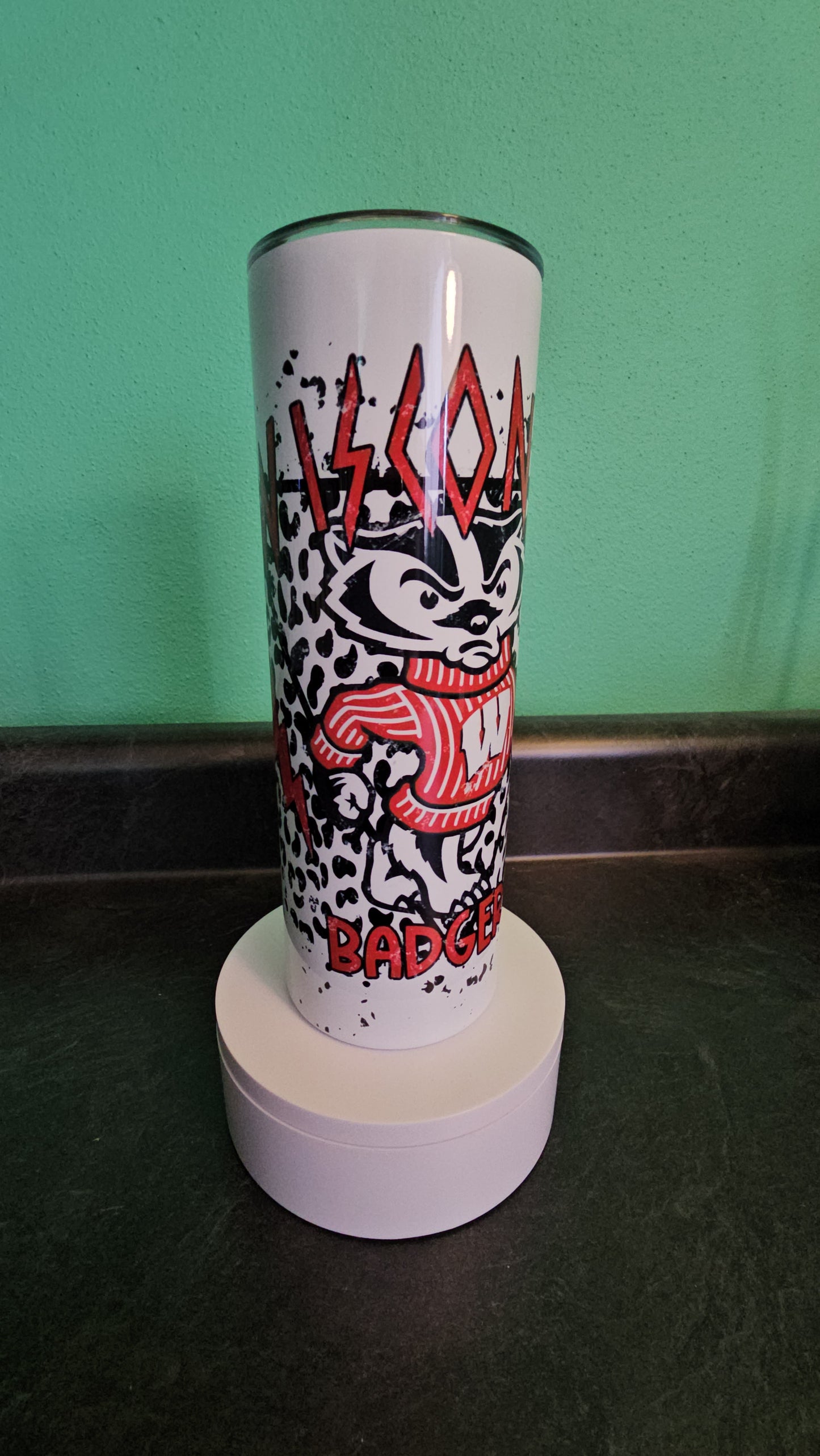 Wisconsin Badgers Insulated Travel Mug | Tumbler | Cup