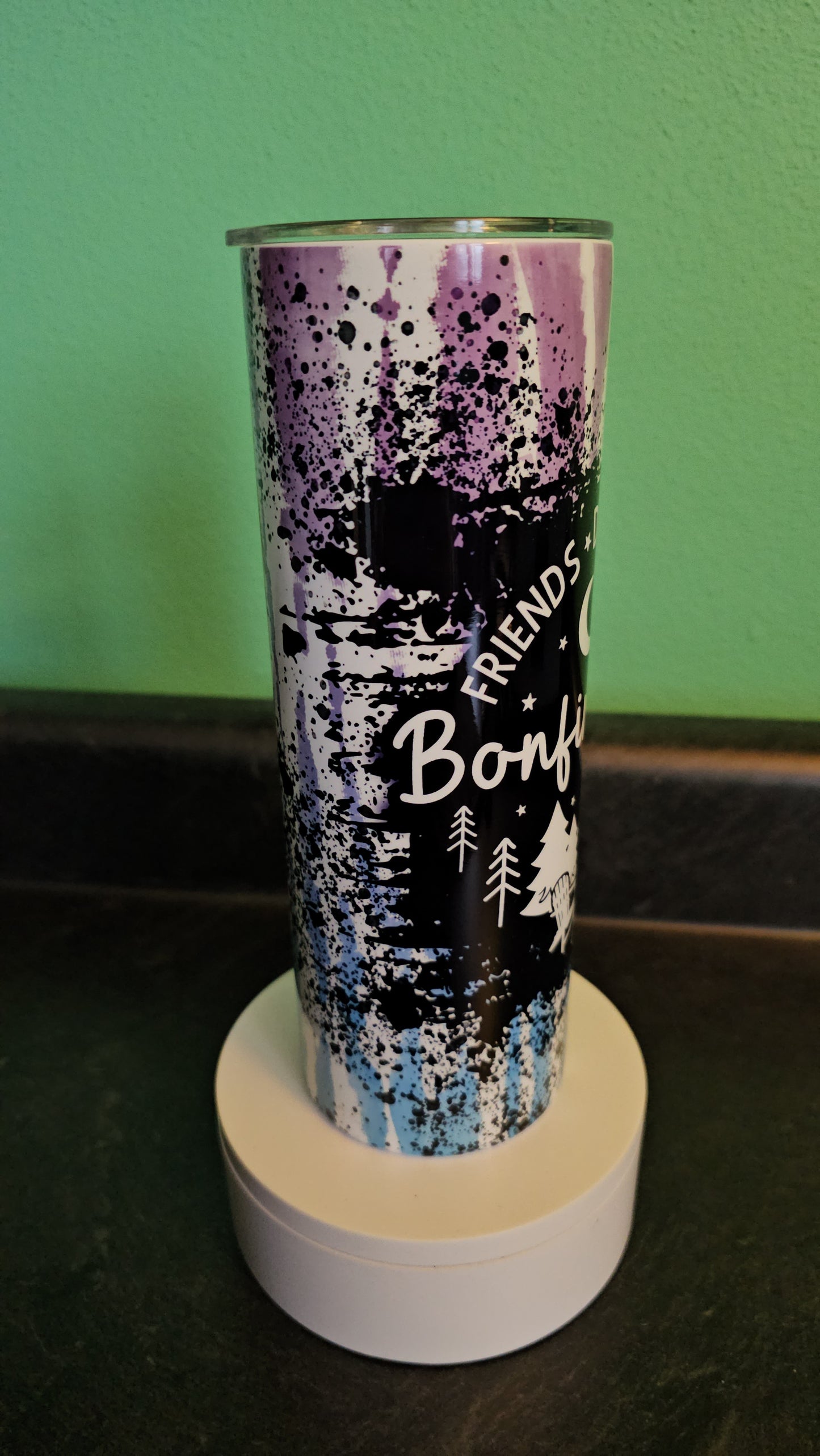 Unique Bonfire Insulated Travel Mug