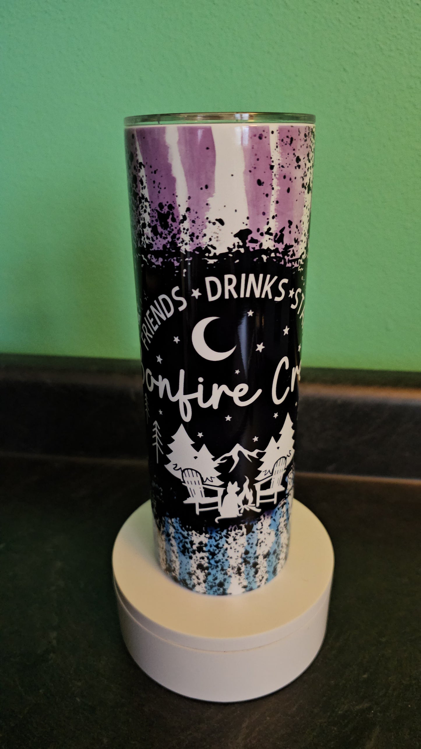 Unique Bonfire Insulated Travel Mug