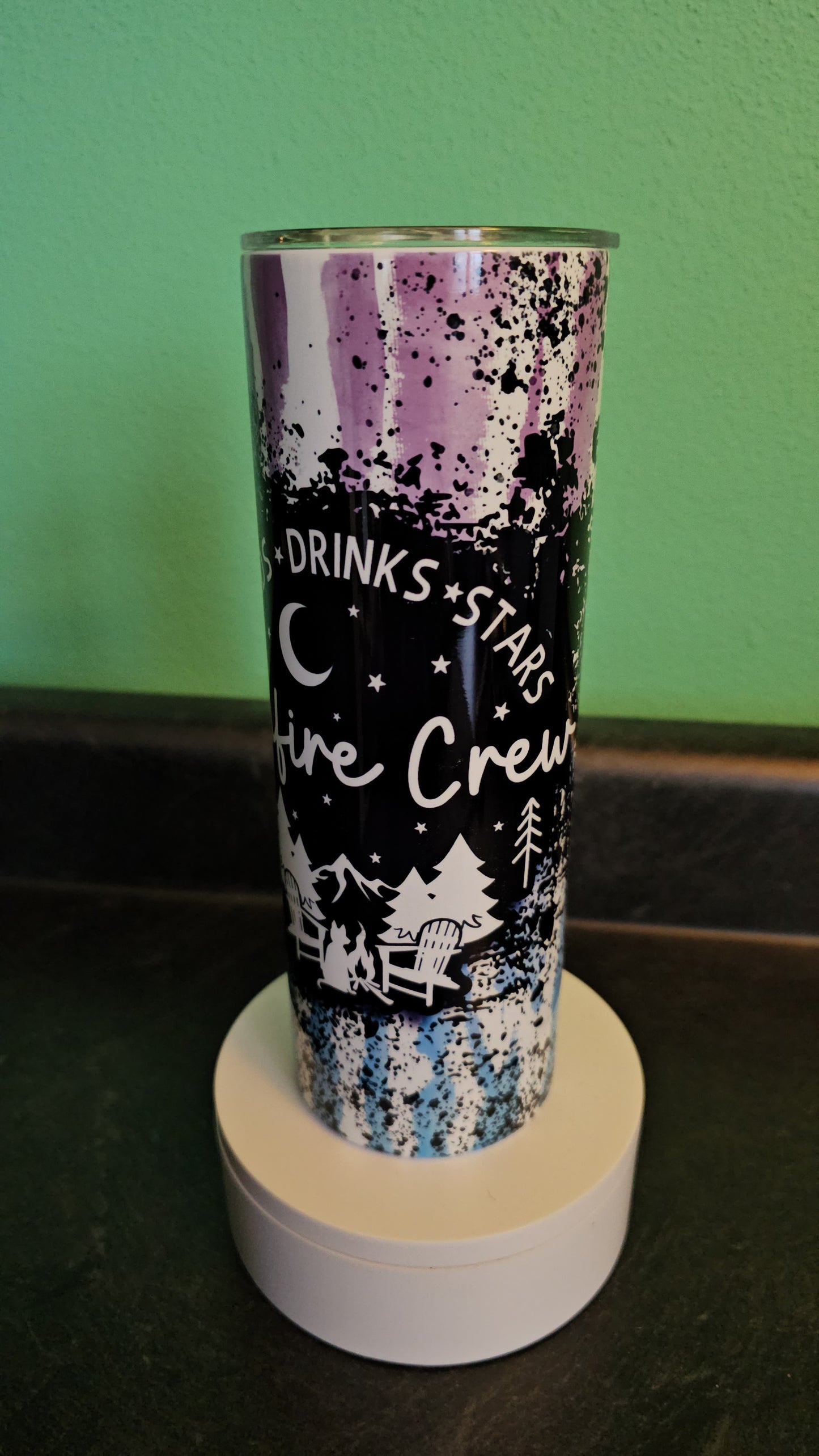 Unique Bonfire Insulated Travel Mug