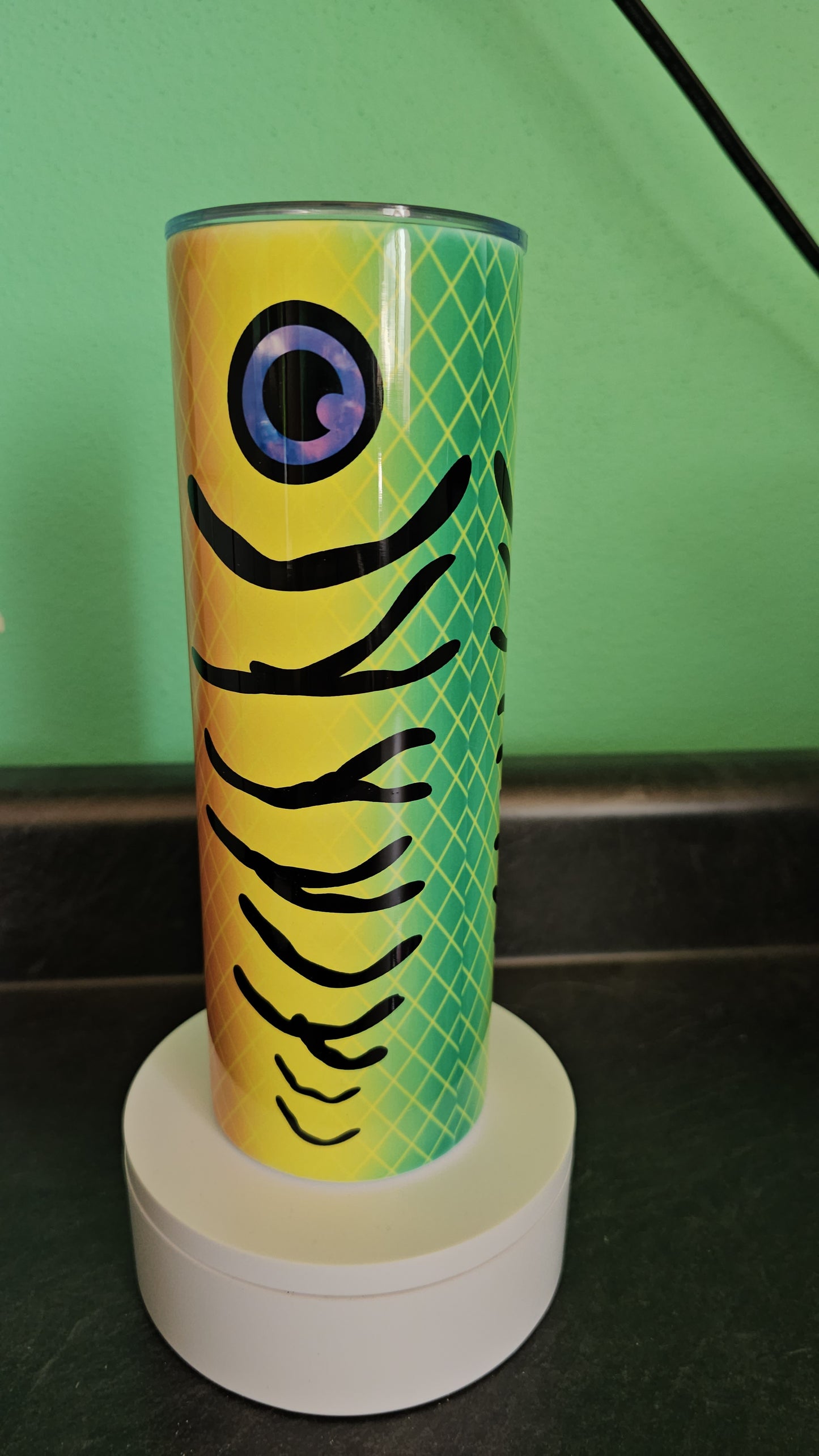 Fire Tiger Fishing Bait Tumbler | Cup