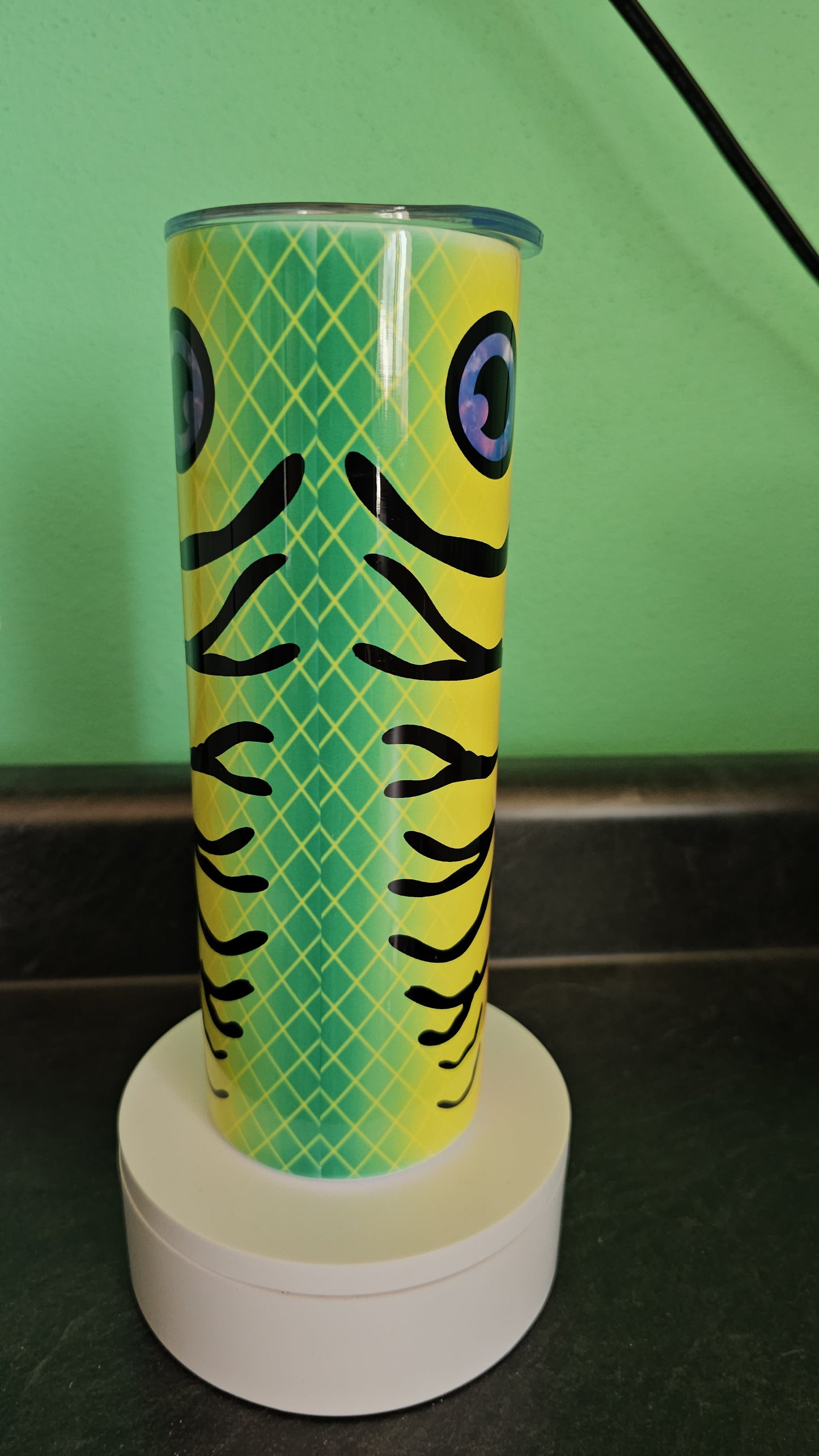 Fire Tiger Fishing Bait Tumbler | Cup