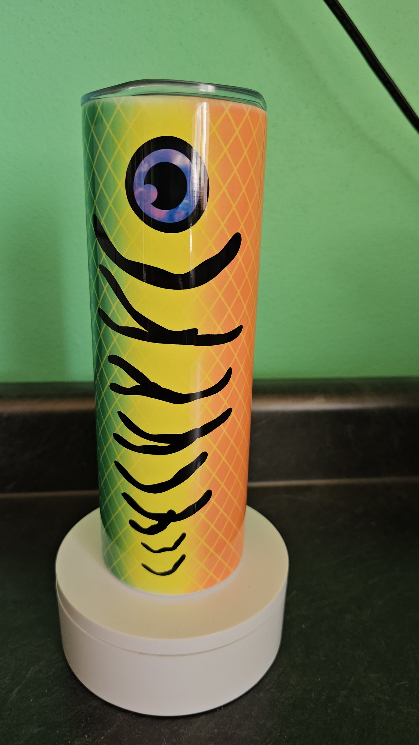 Fire Tiger Fishing Bait Tumbler | Cup