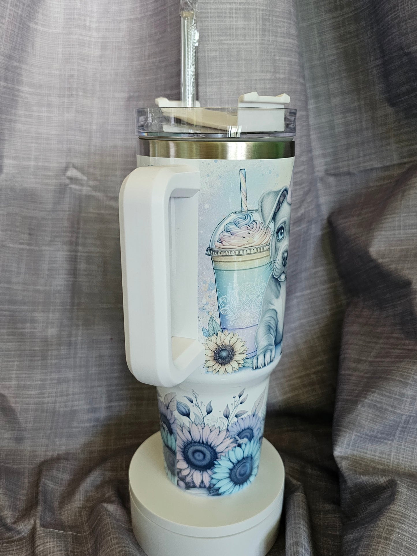 40oz Insulated Travel Tumbler "A Bit of a mess..."