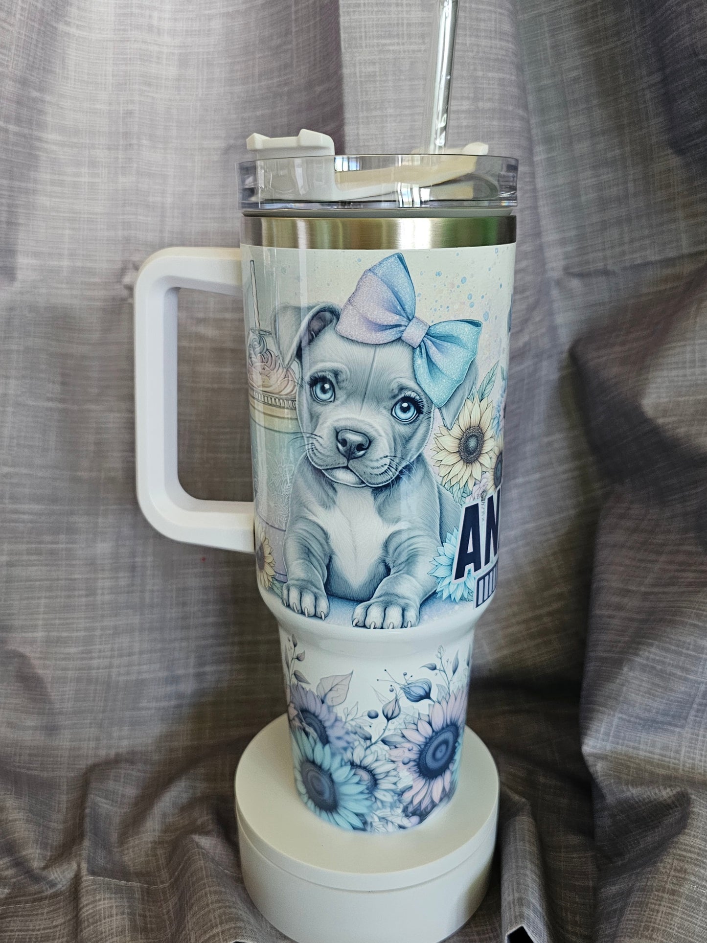 40oz Insulated Travel Tumbler "A Bit of a mess..."