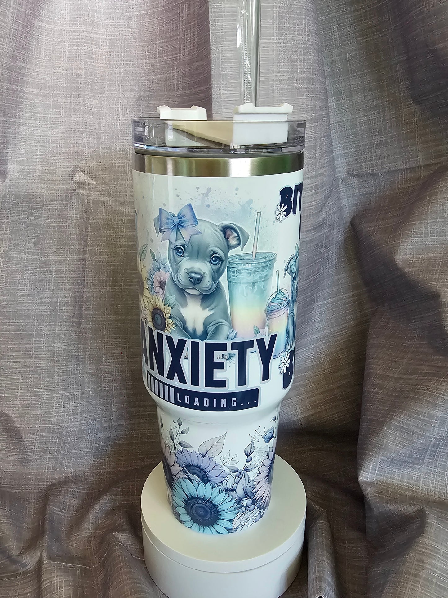 40oz Insulated Travel Tumbler "A Bit of a mess..."