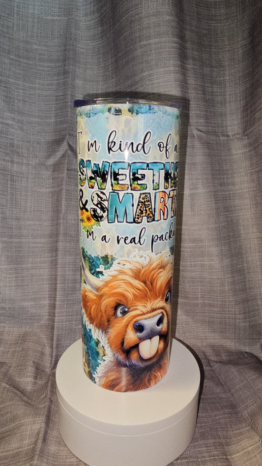 Adorable and Funny Highland Cow Tumbler