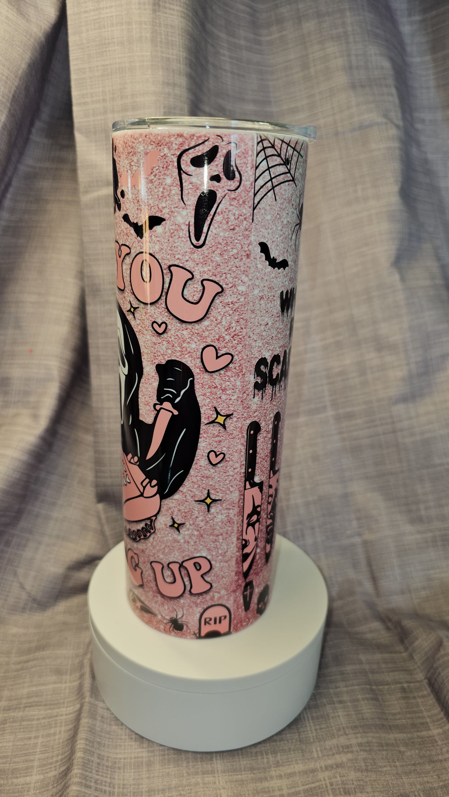 Scream Customizable Insulated Travel Tumbler