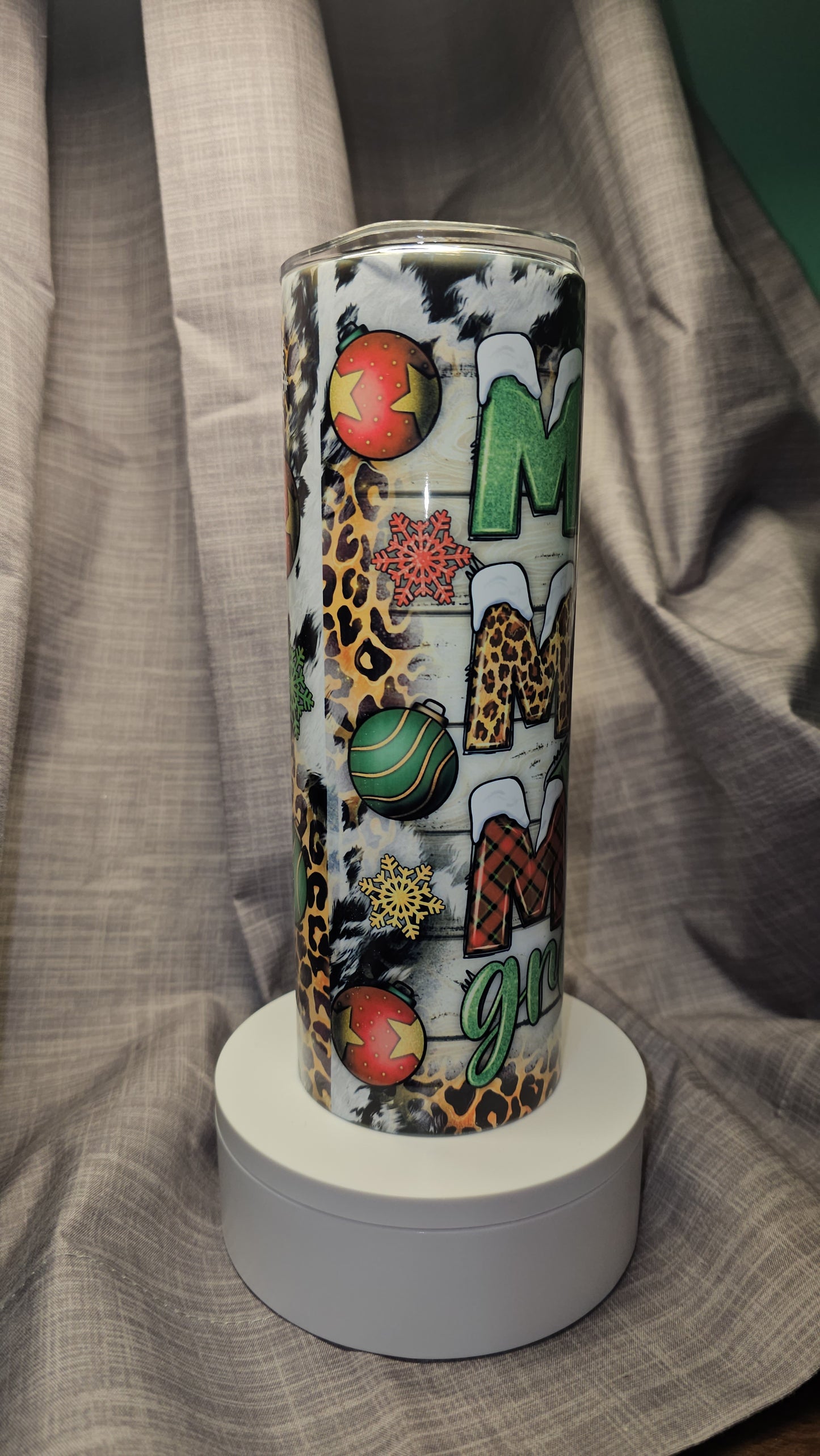 Merry Grinchmas Insulated Travel Tumbler