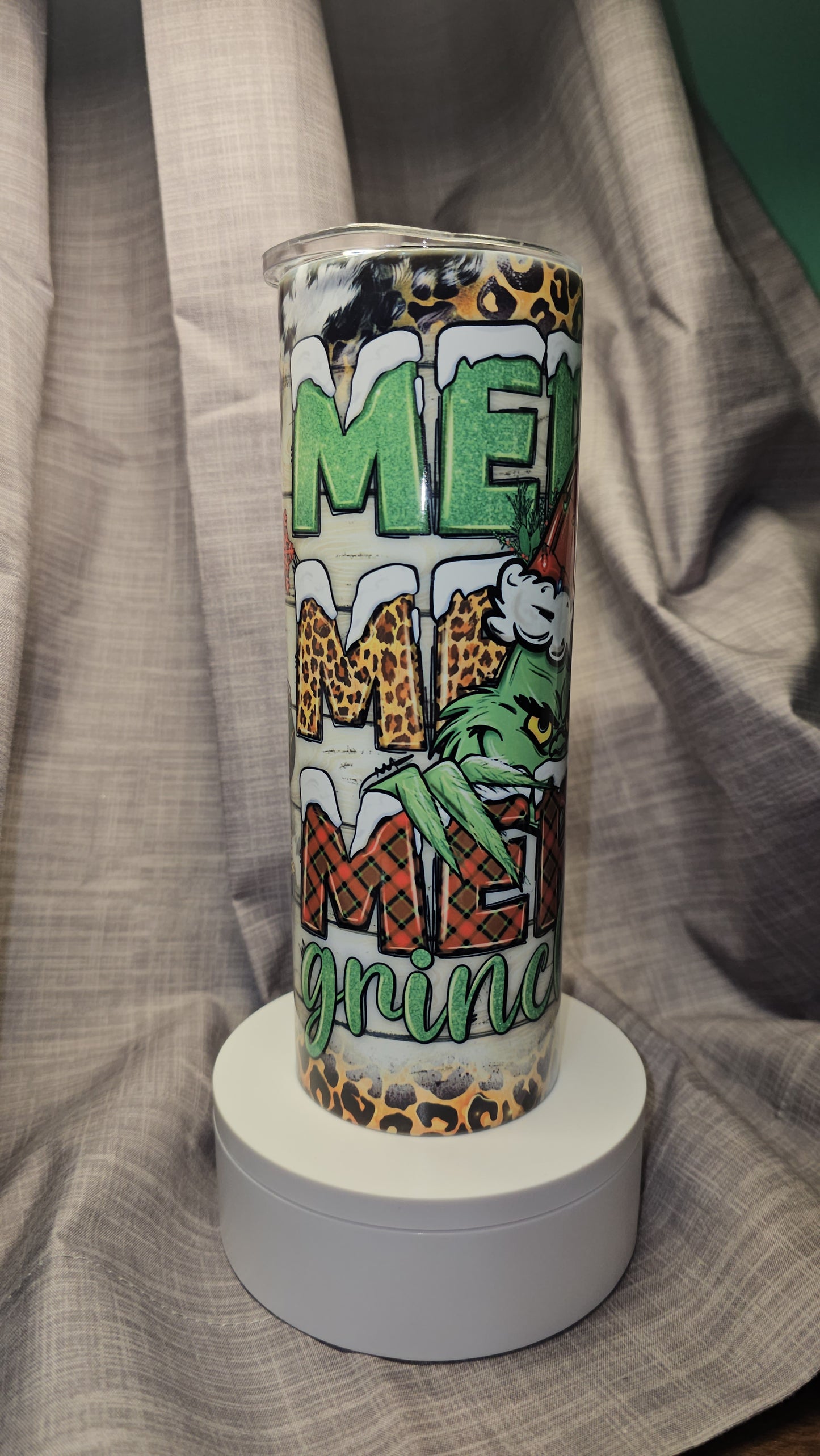 Merry Grinchmas Insulated Travel Tumbler