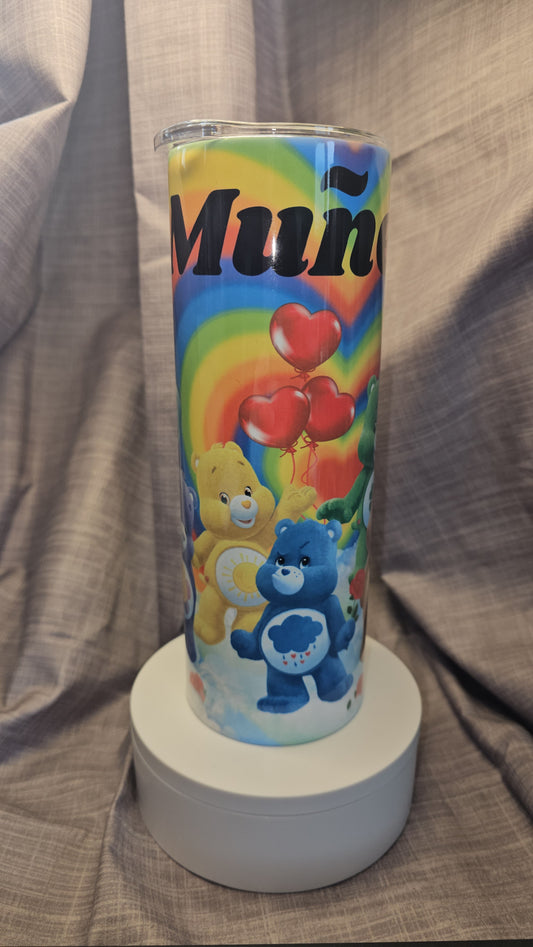 Custom Carebears Insulated Travel Mug | Tumbler | Cup