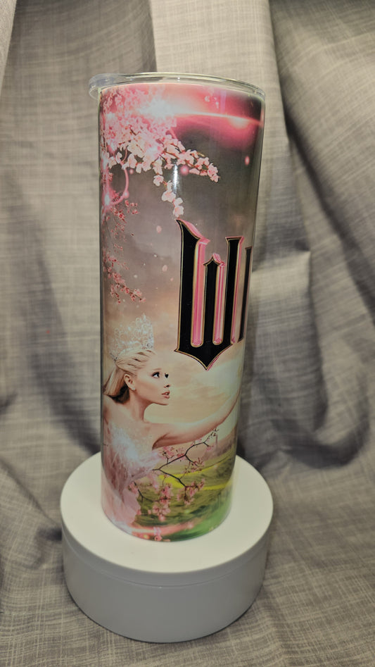 Beautiful and custom Wicked Insulated Travel Tumbler