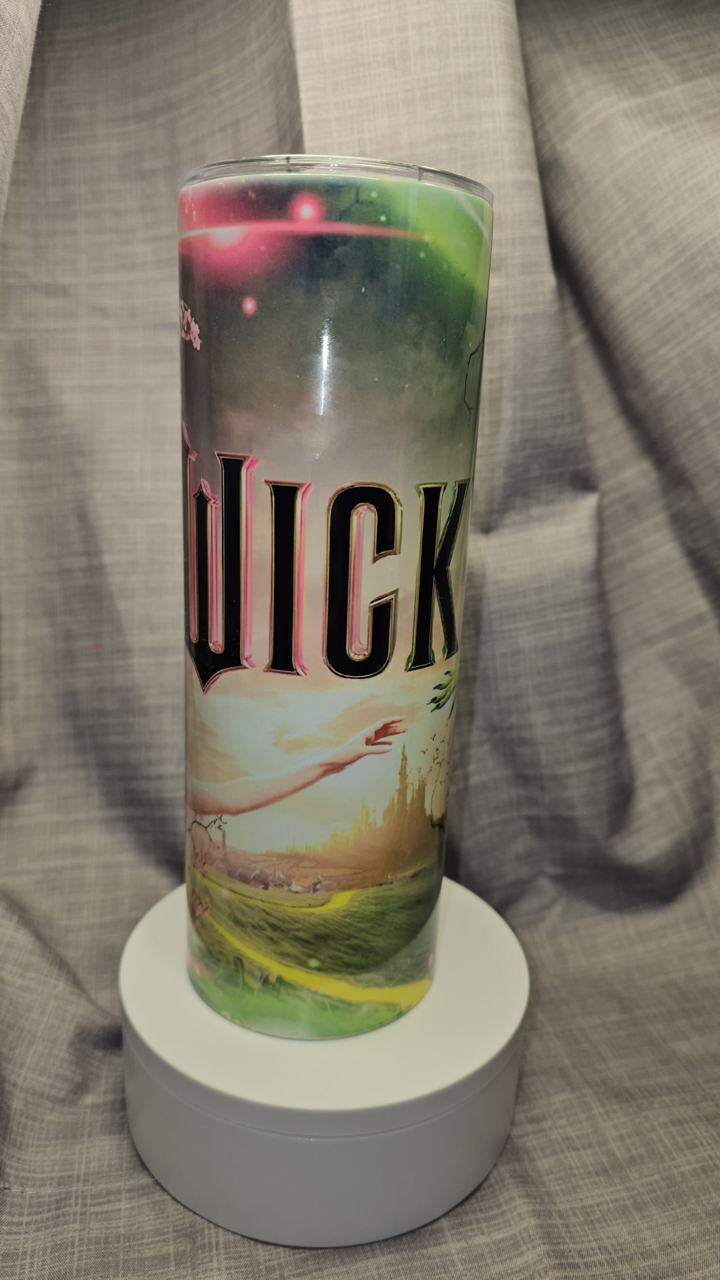Beautiful and custom Wicked Insulated Travel Tumbler
