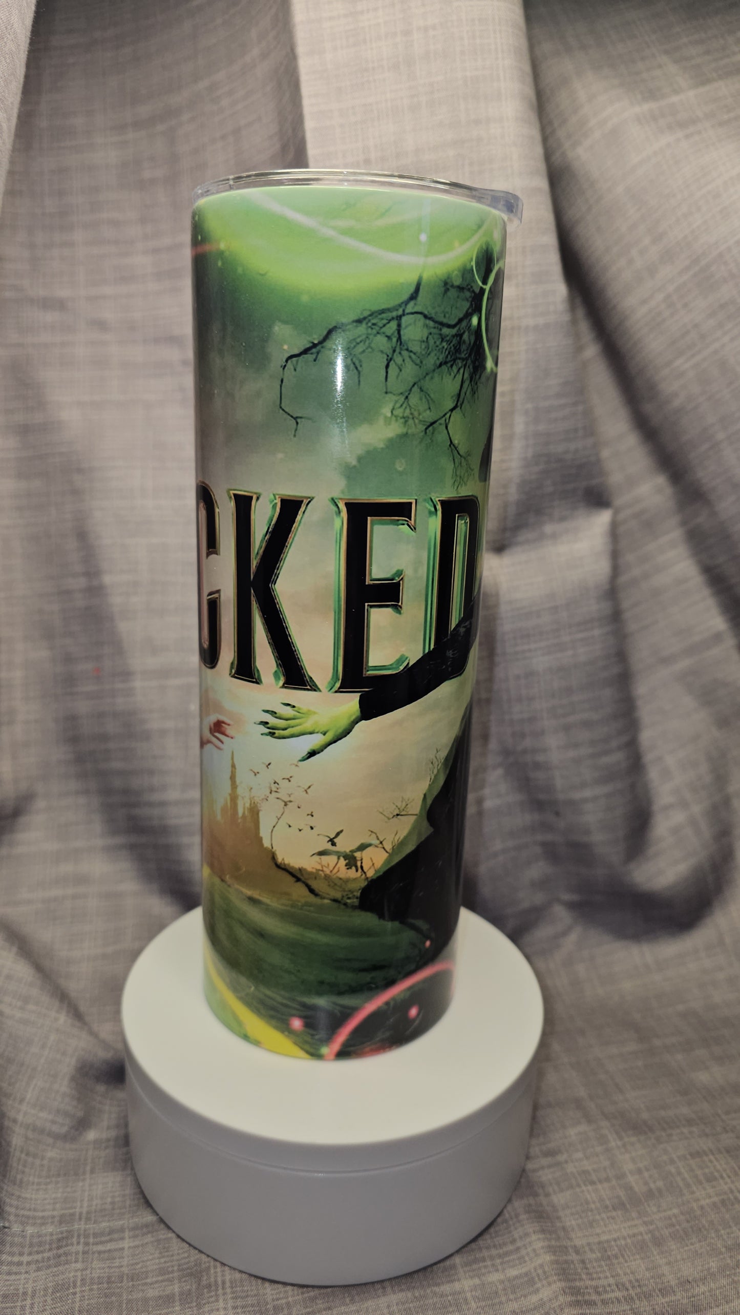 Beautiful and custom Wicked Insulated Travel Tumbler