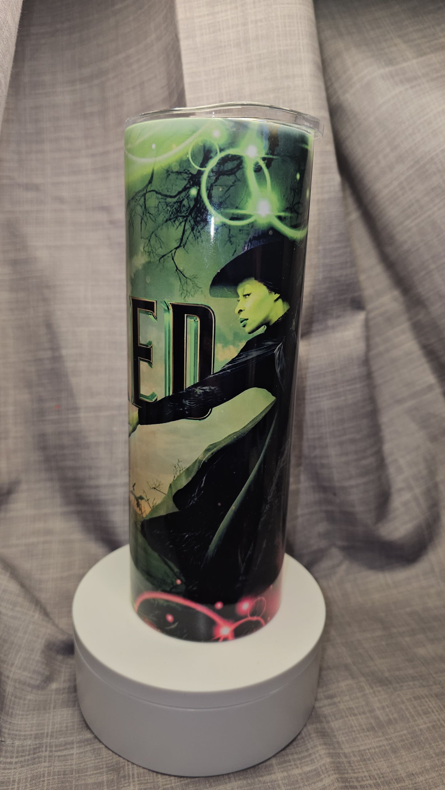 Beautiful and custom Wicked Insulated Travel Tumbler
