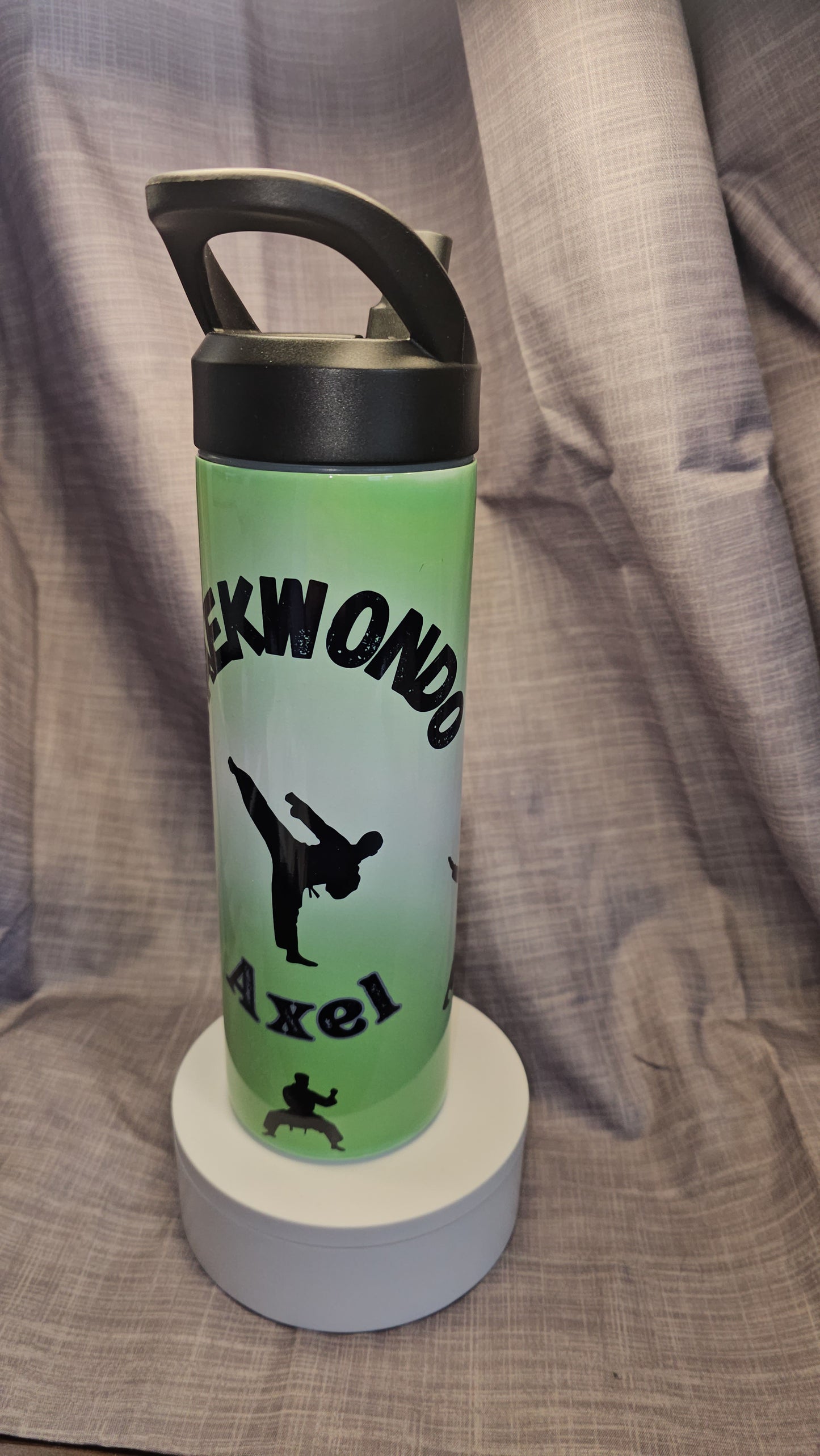 Custom Insulated Taekwondo Water Bottle