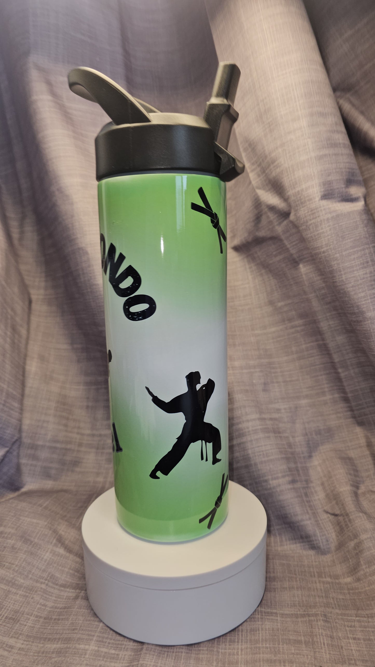 Custom Insulated Taekwondo Water Bottle