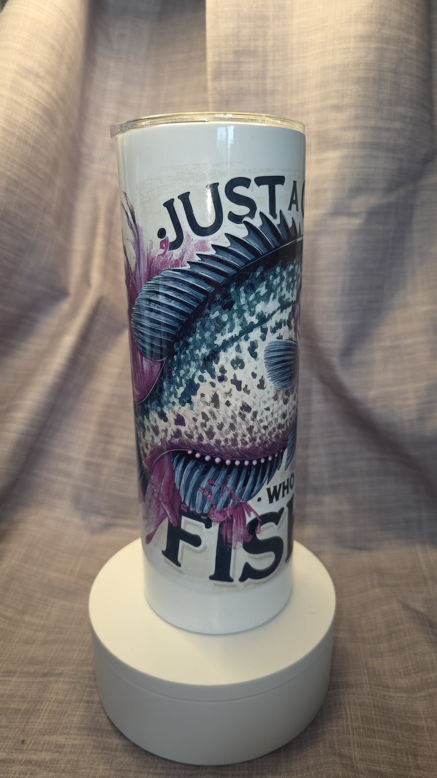 Just a Girl who Loves Fishing 🎣 Insulated Travel Tumbler