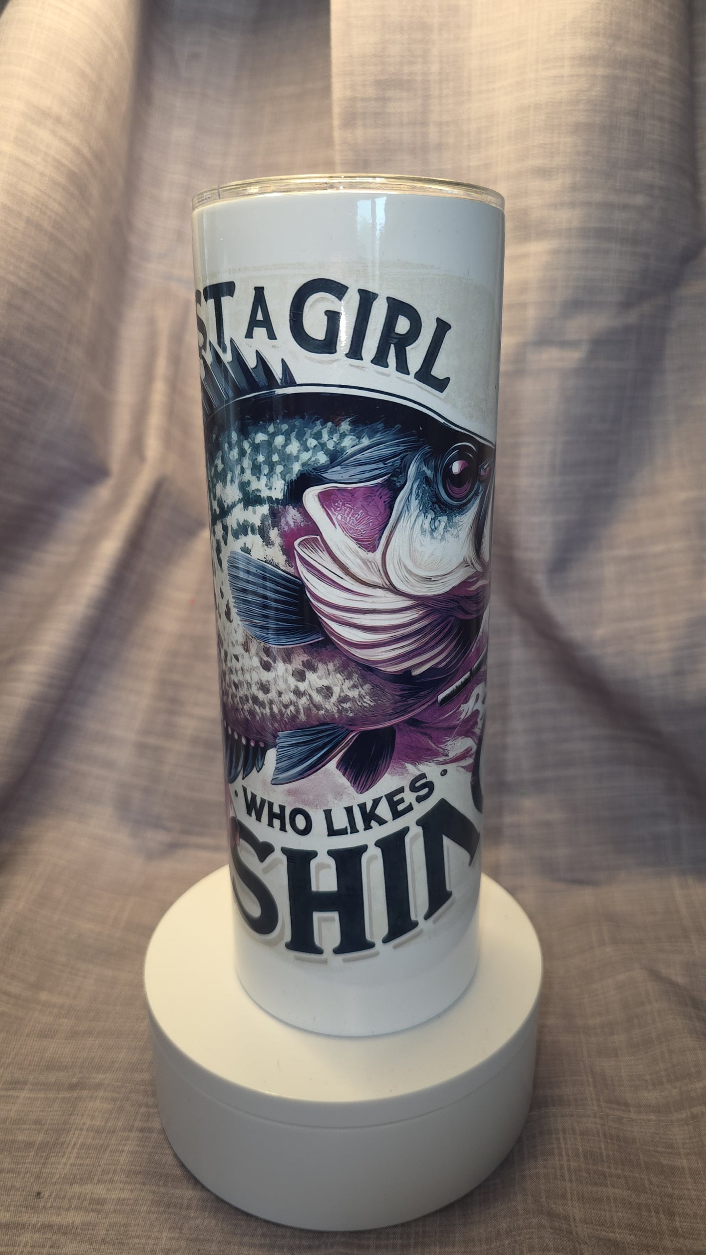 Just a Girl who Loves Fishing 🎣 Insulated Travel Tumbler