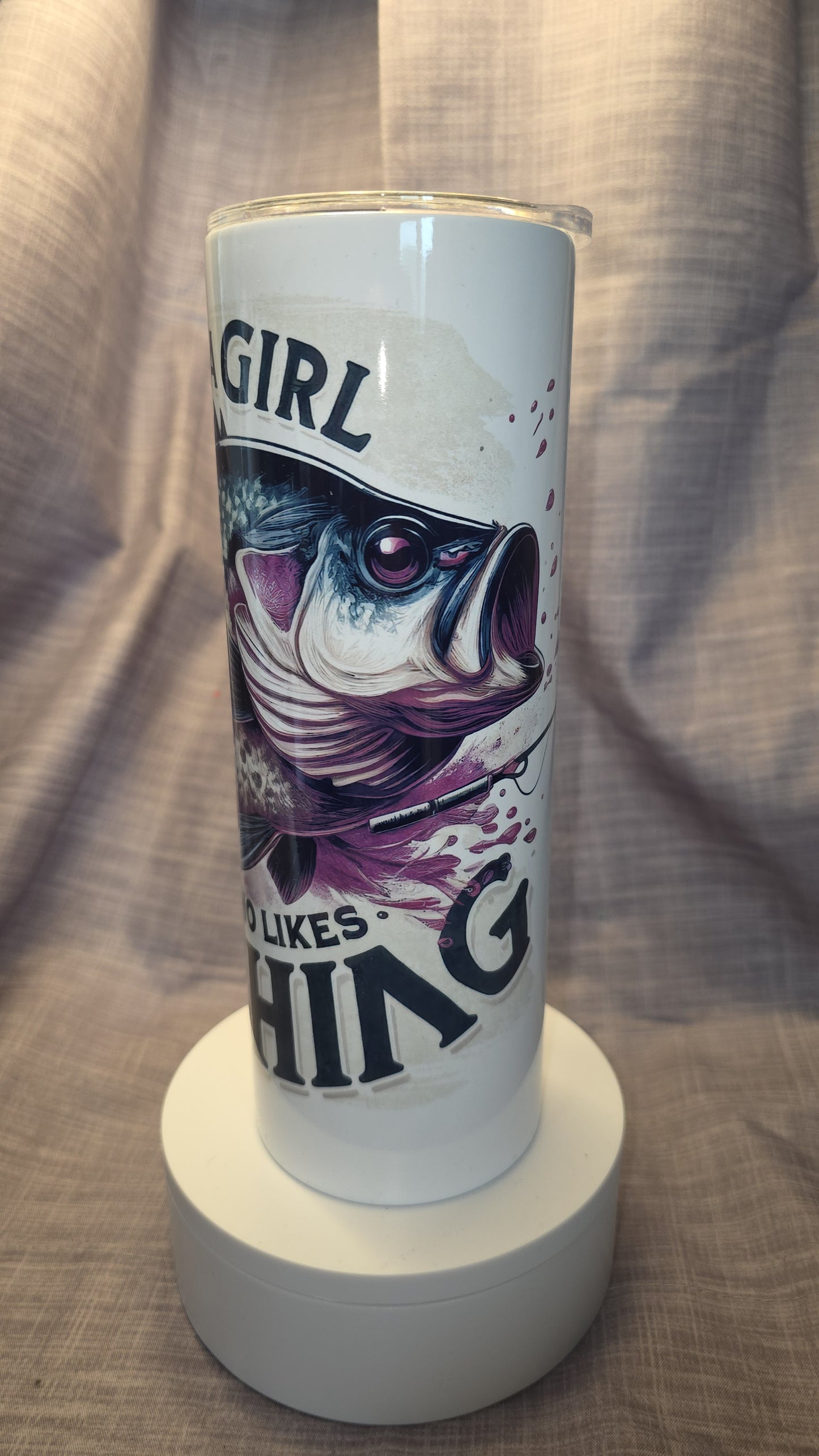 Just a Girl who Loves Fishing 🎣 Insulated Travel Tumbler