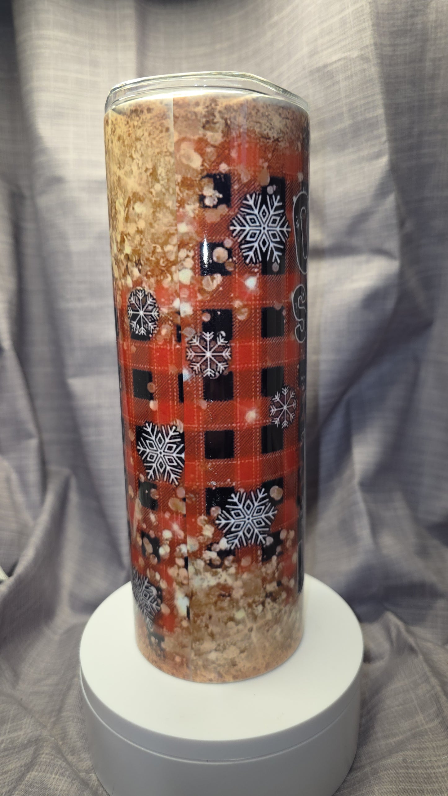 Fun "OMG Santa, I know him" Insulated Travel Mug