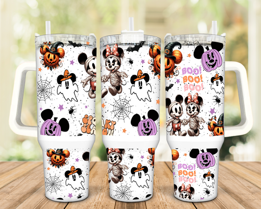 Halloween Mickey Mouse and Friends 40oz Insulated Travel Tumbler