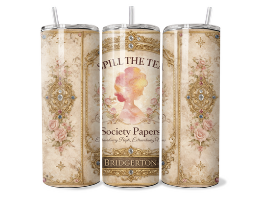 Spill the Tea Bridgerton Insulated Tumbler