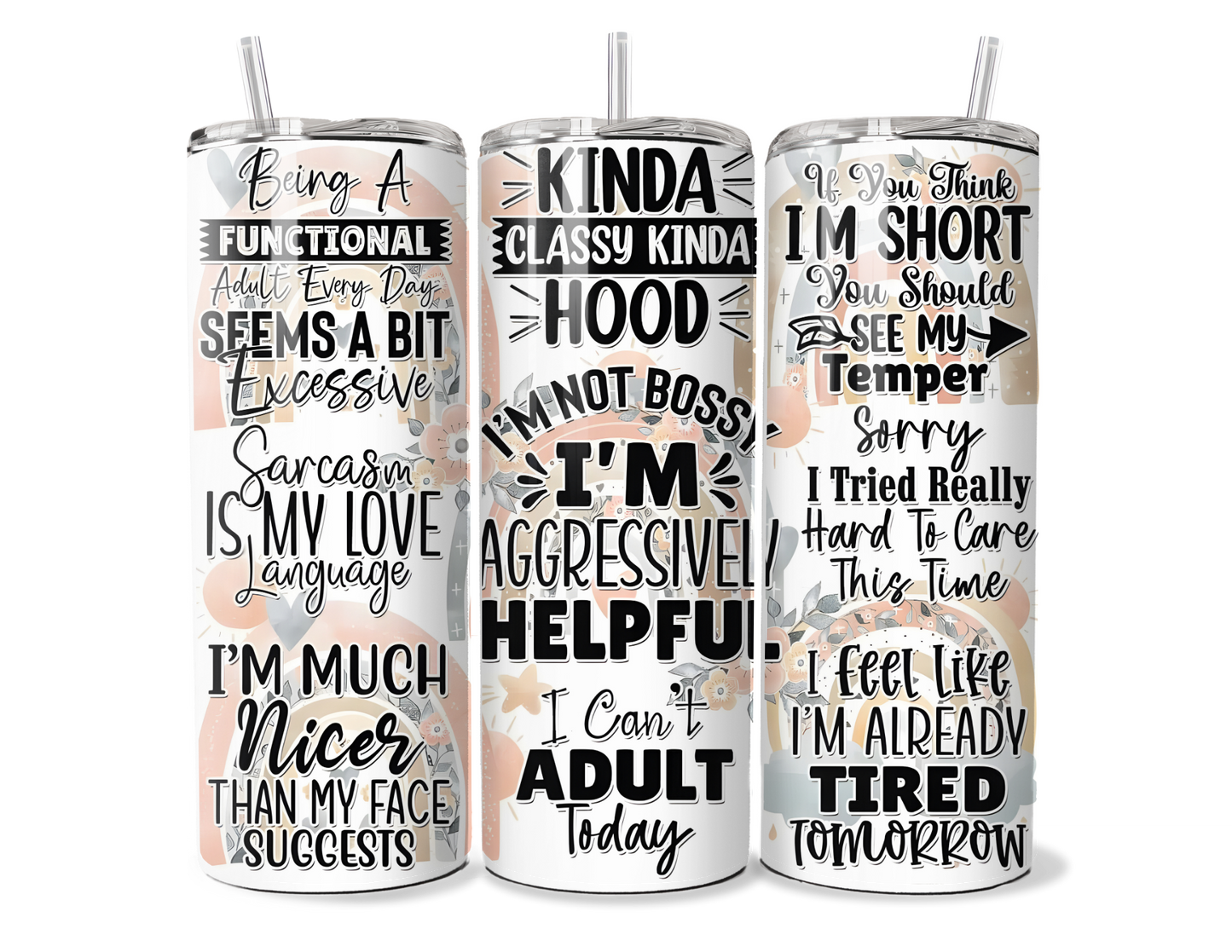 I'm not Bossy, I'm Aggressively Helpful Insulated Tumbler