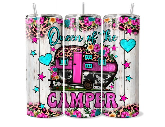 Queen of the Camper Insulated Tumbler