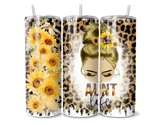 Aunt Lide Sunflower Insulated Tumbler